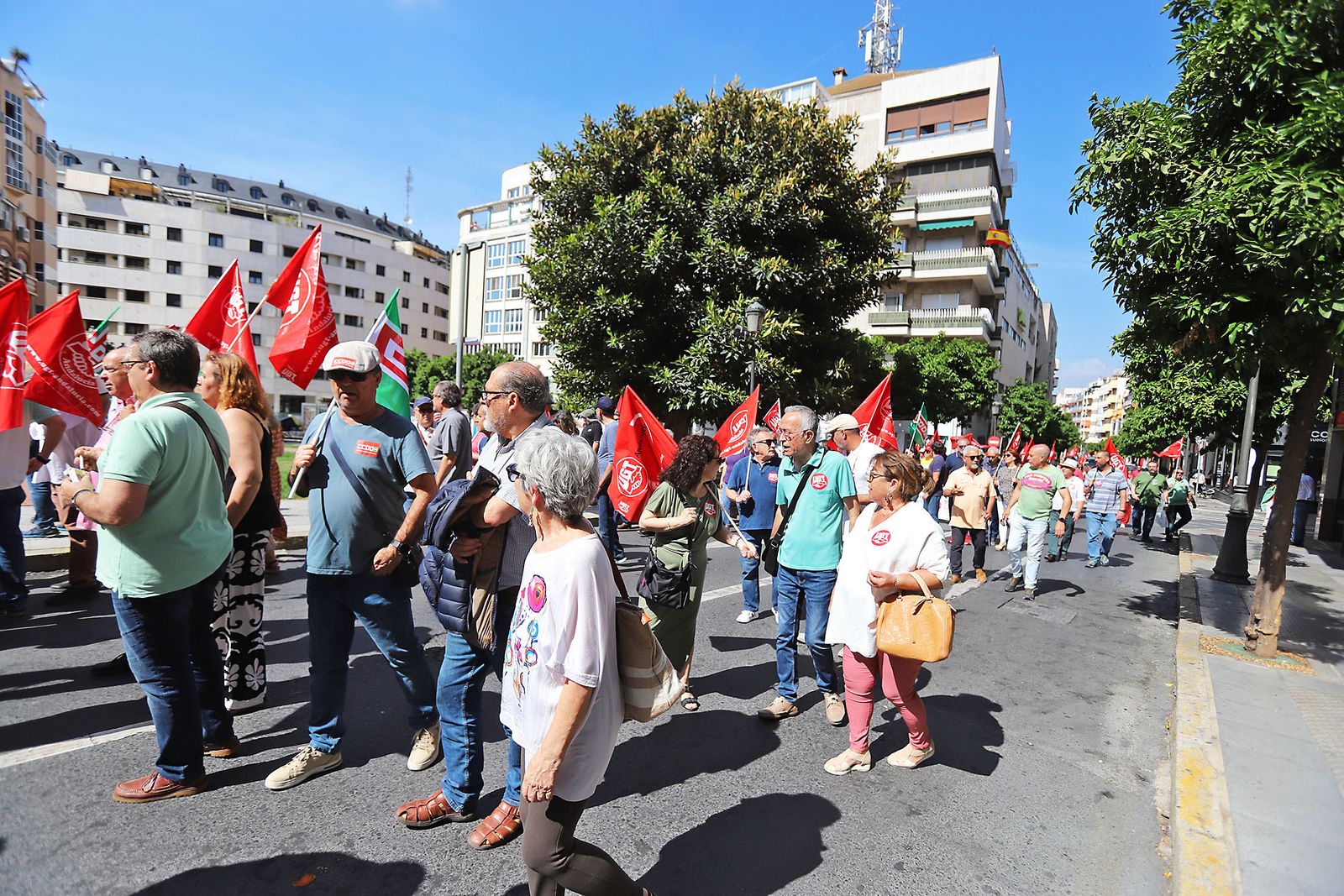 Imágenes de la Manifestación por el Día del Trabajador 2023 en Huelva