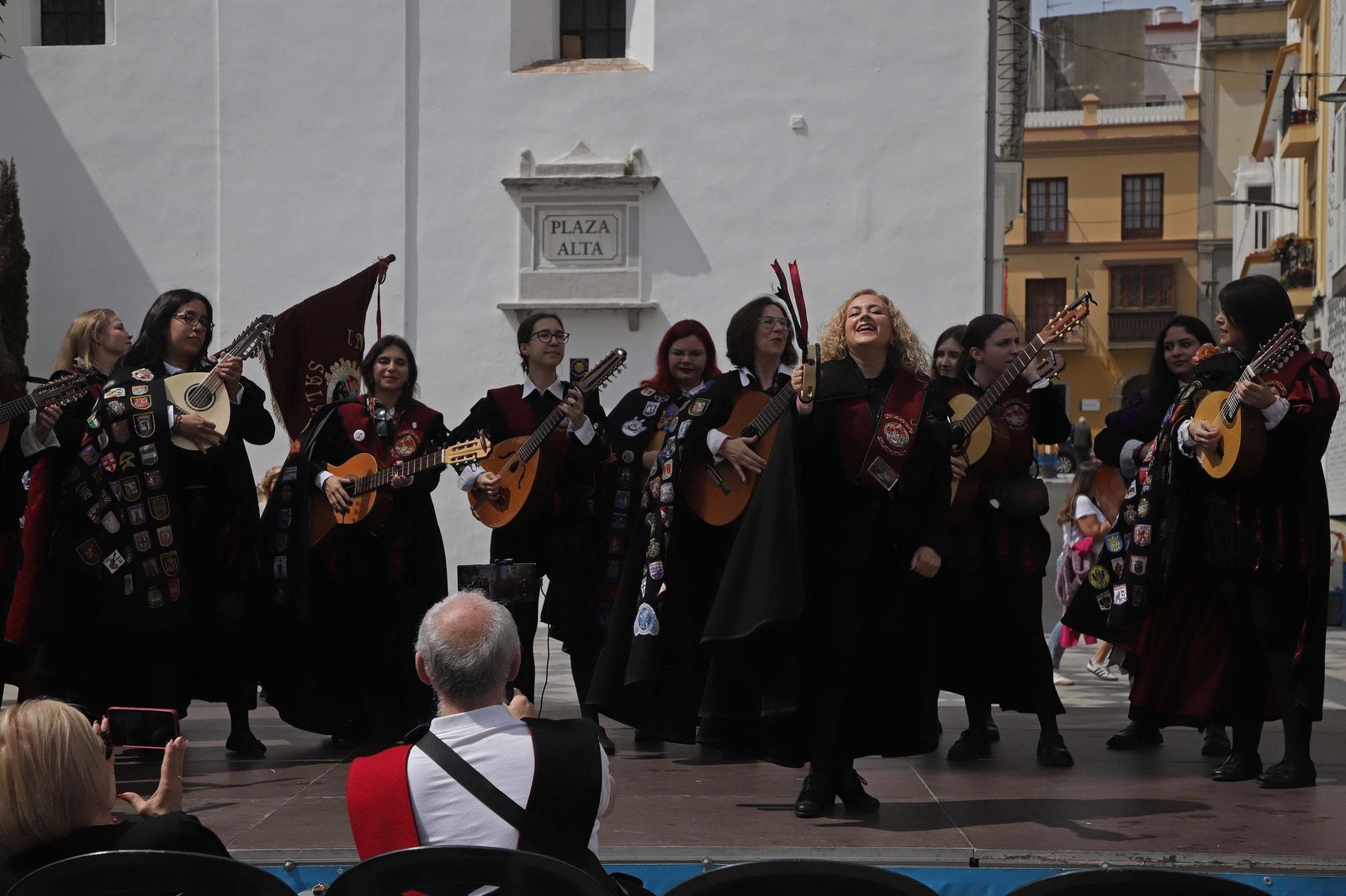 Fotos del carrusel del XII Certamen Internacional de Tunas en Algeciras