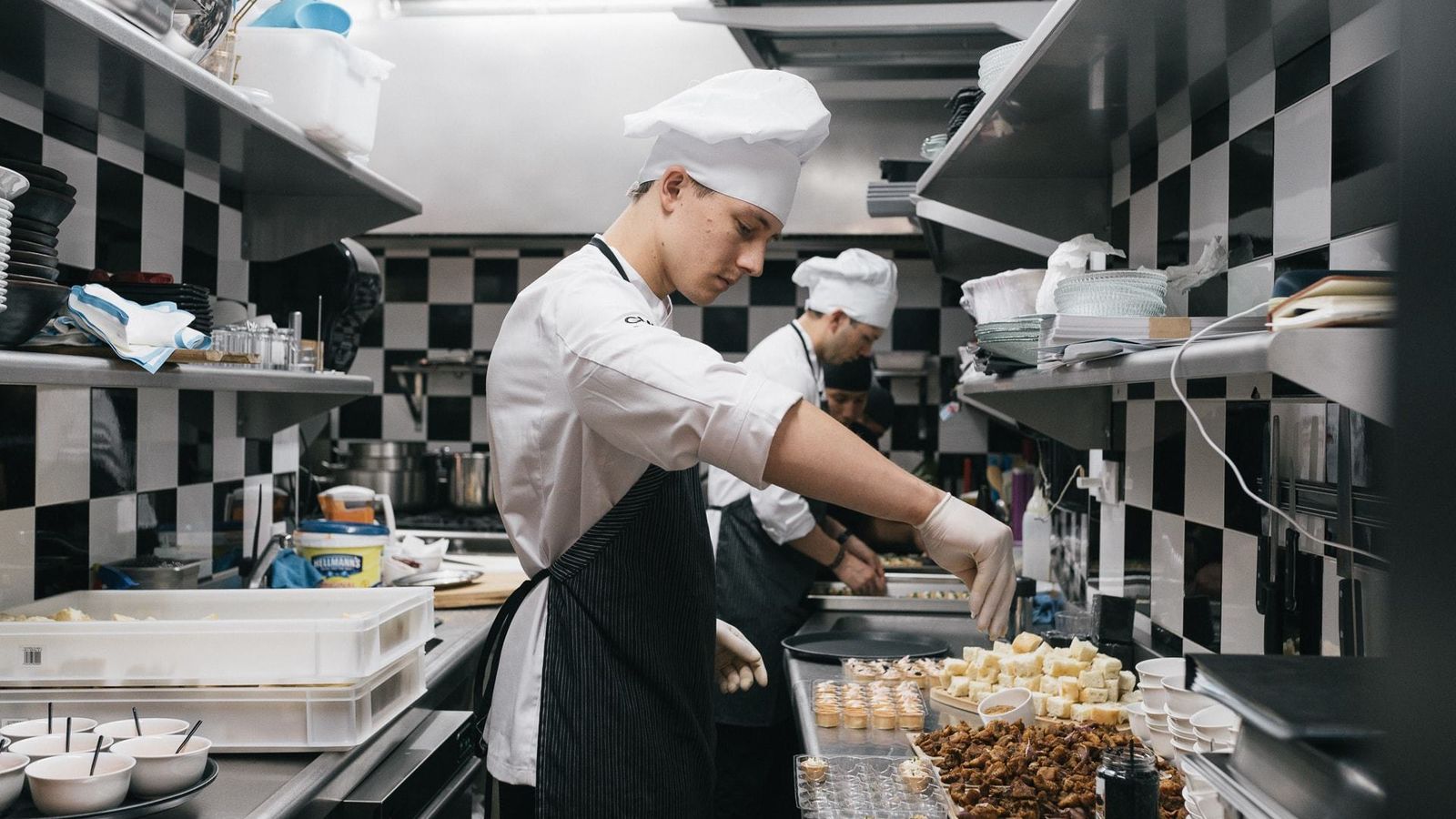 La cocina de Le Grand Bistró.