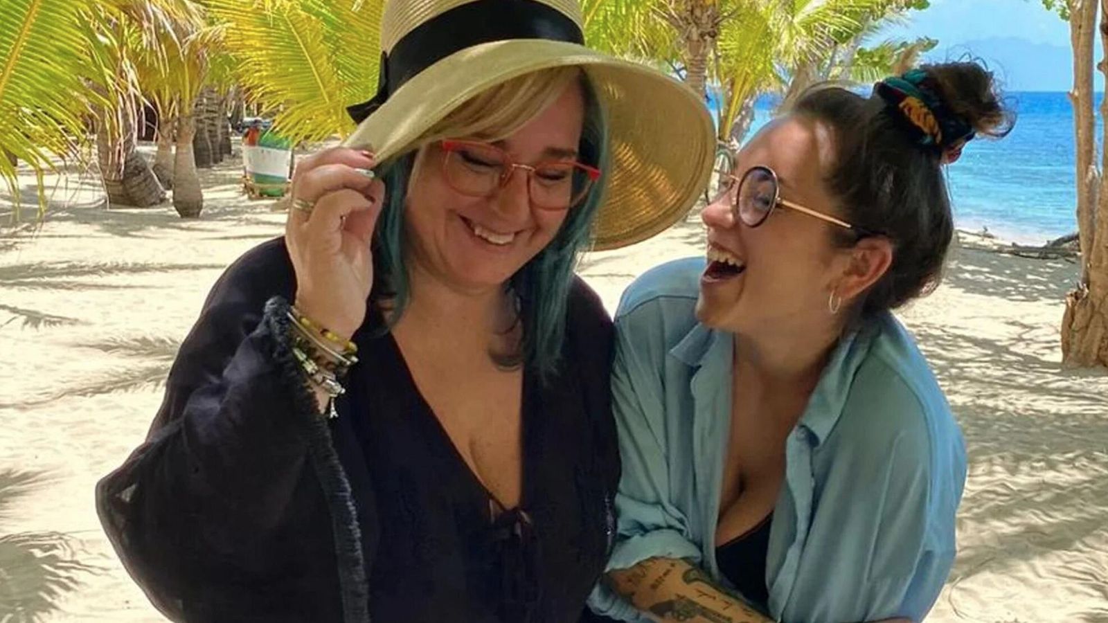 Miriam Corregüela y Isabel hurtado