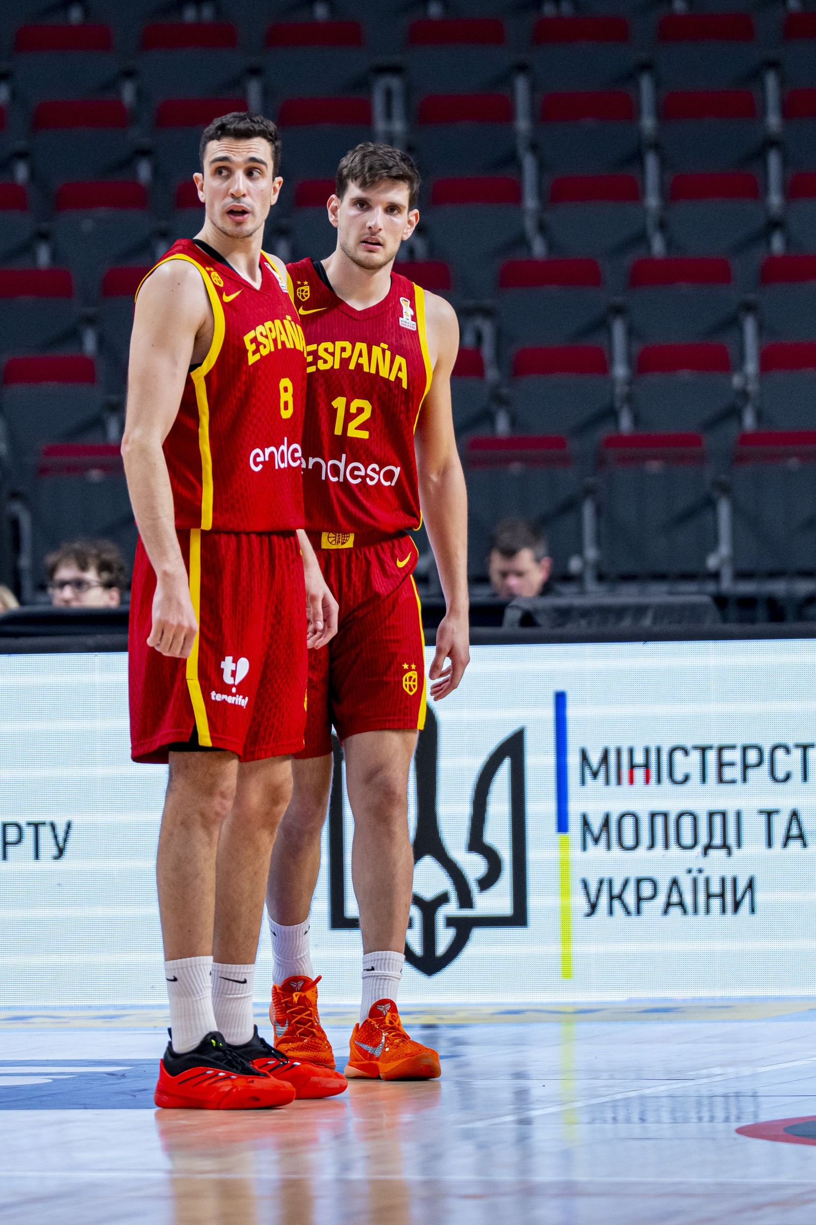 Las mejores fotos del Ucrania-España de baloncesto