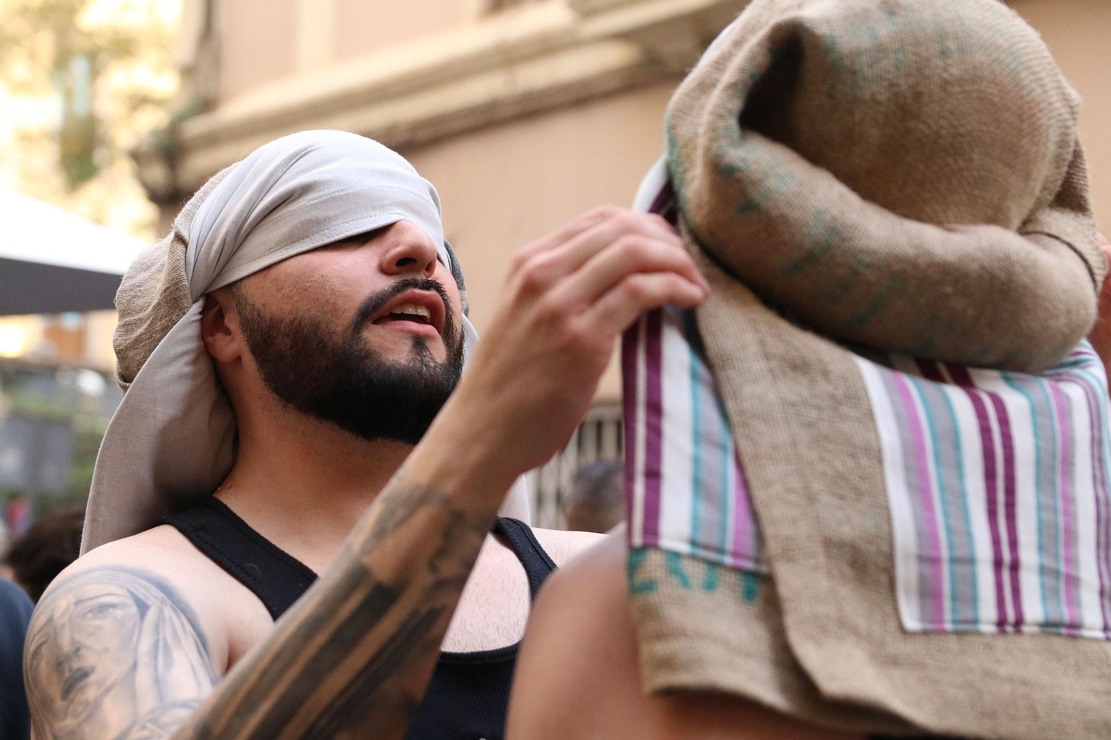 La procesión de Soledad de Almería, en imágenes