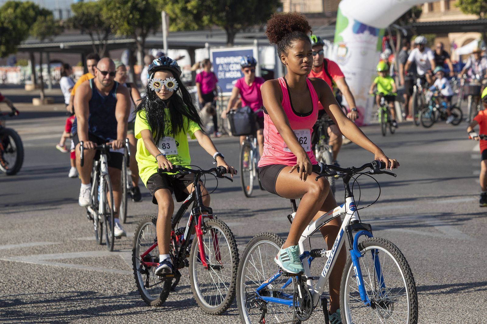 Las imágenes del Día de la Bicicleta en San Fernando
