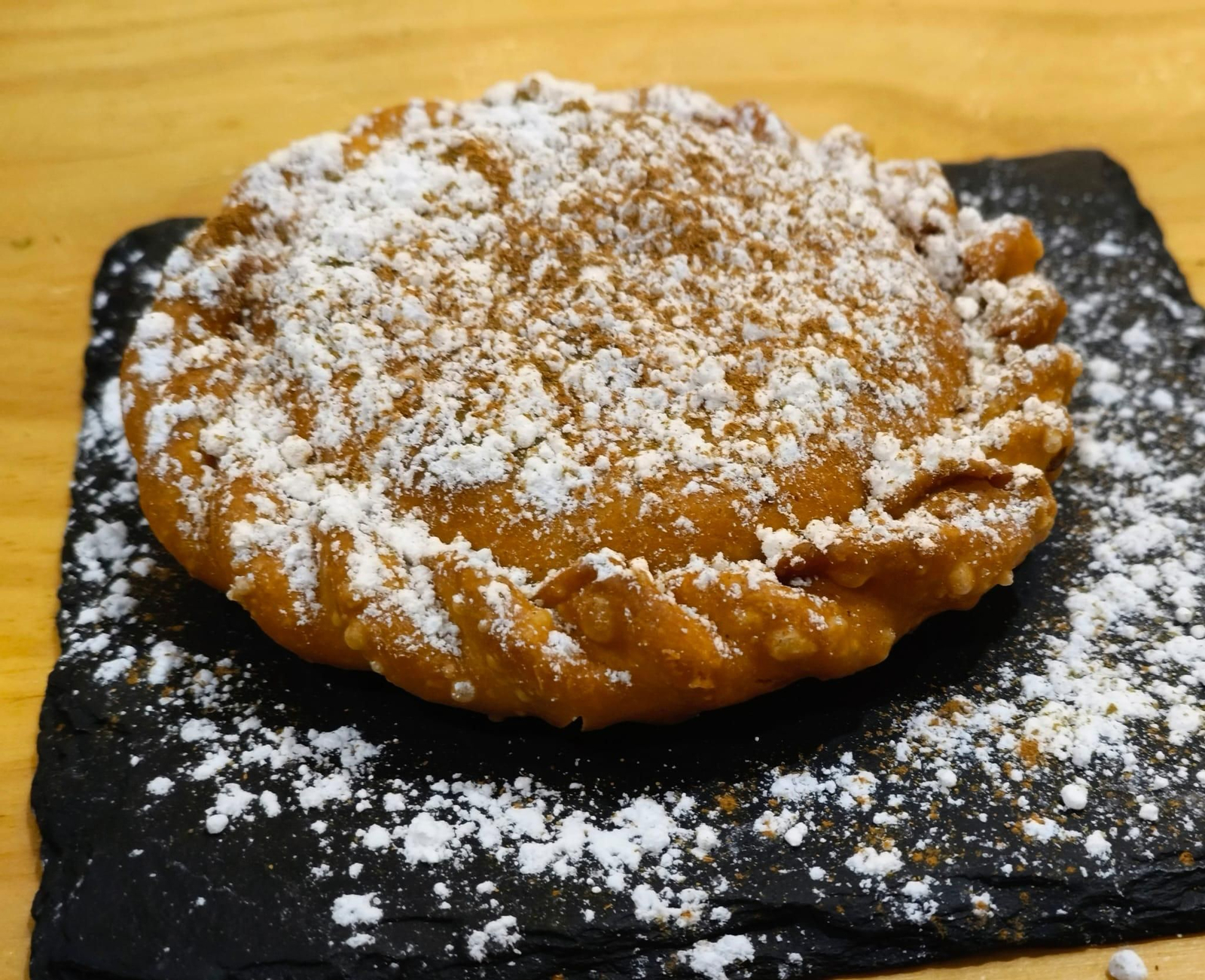 Pastela de pollo de Q-Ro's.