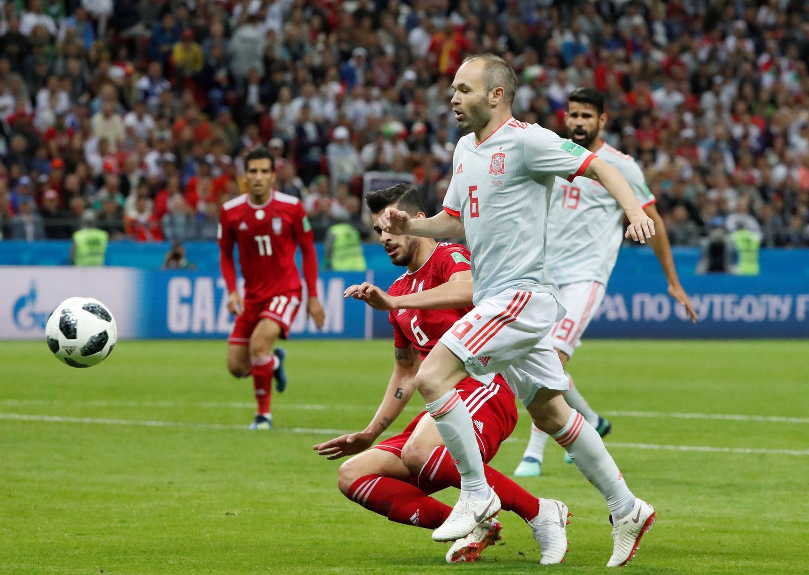 Las imágenes del Irán-España