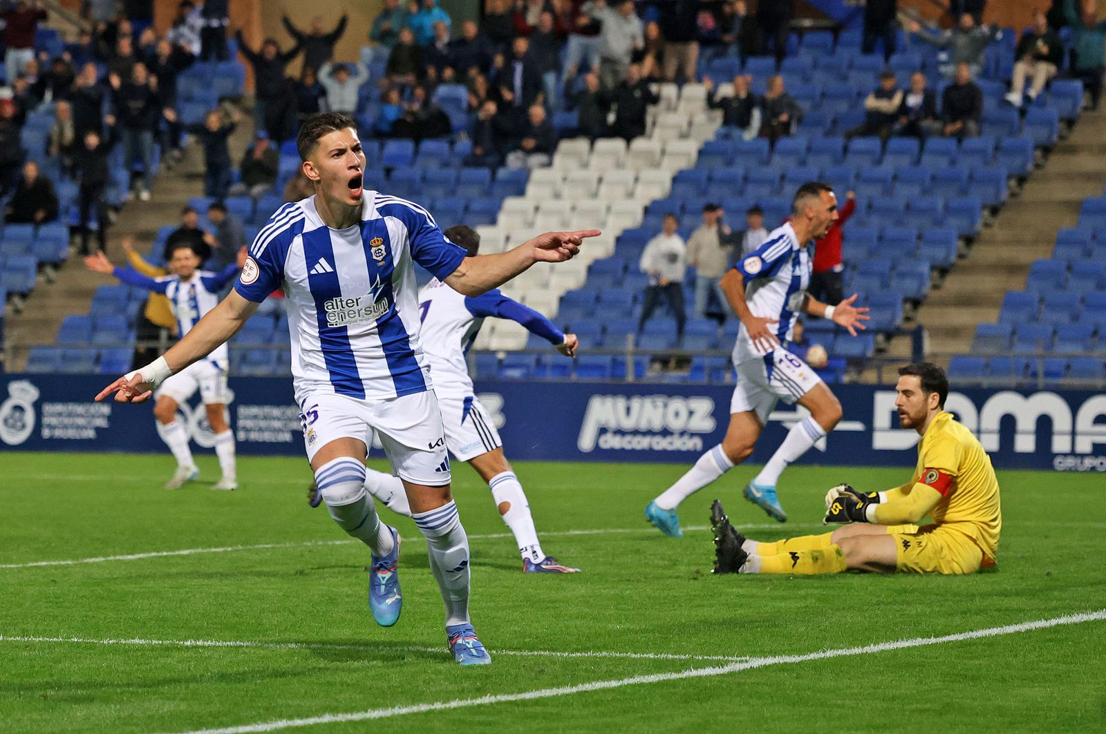 Imágenes del Recreativo de Huelva-Hércules CF