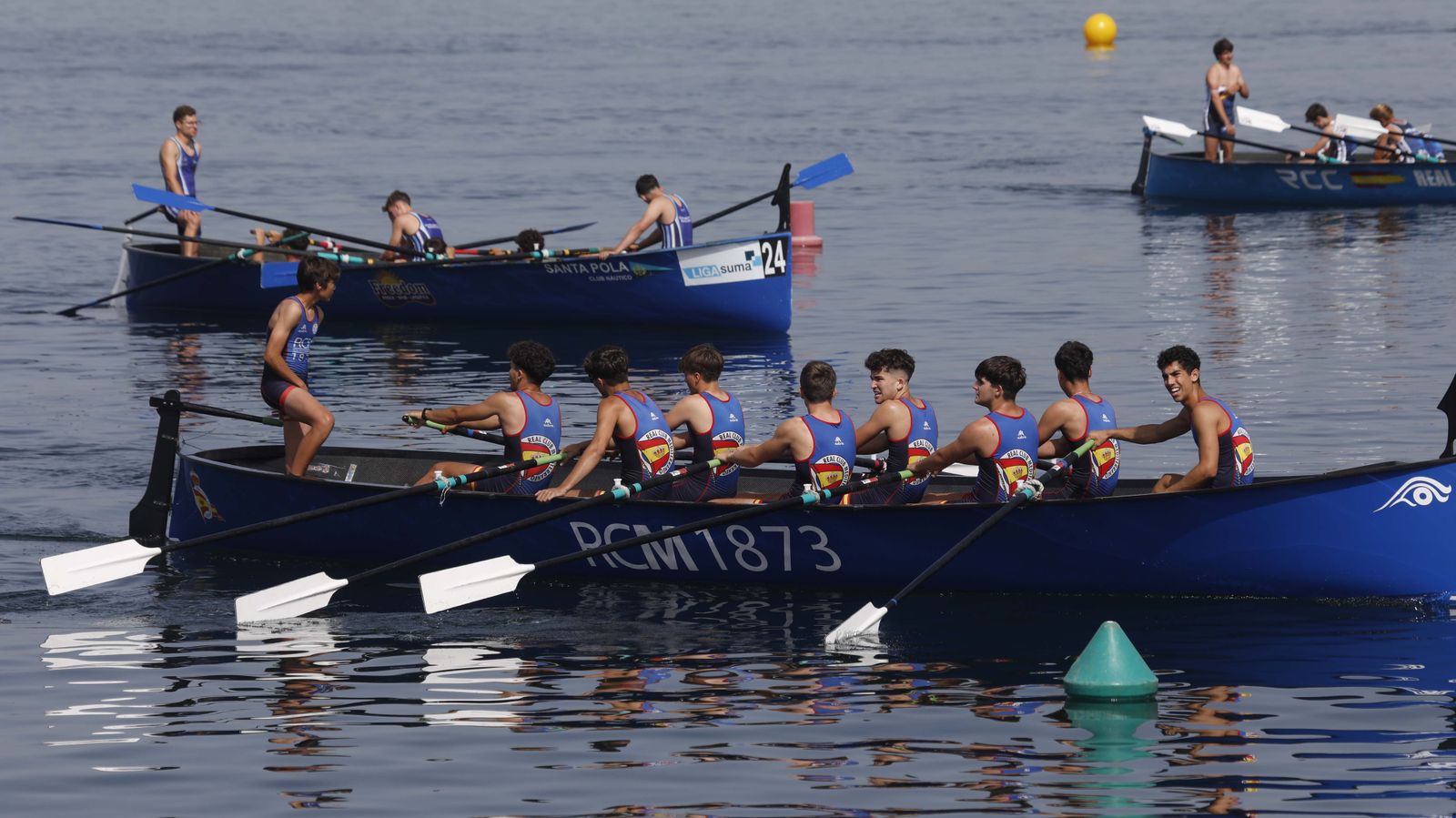 Las fotos de la tercera jornada del Campeonato de España de Remo en banco fijo, en La Línea