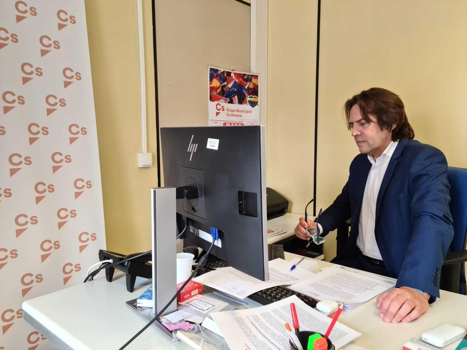 Rafael Burgos, portavoz provincial de Cs.