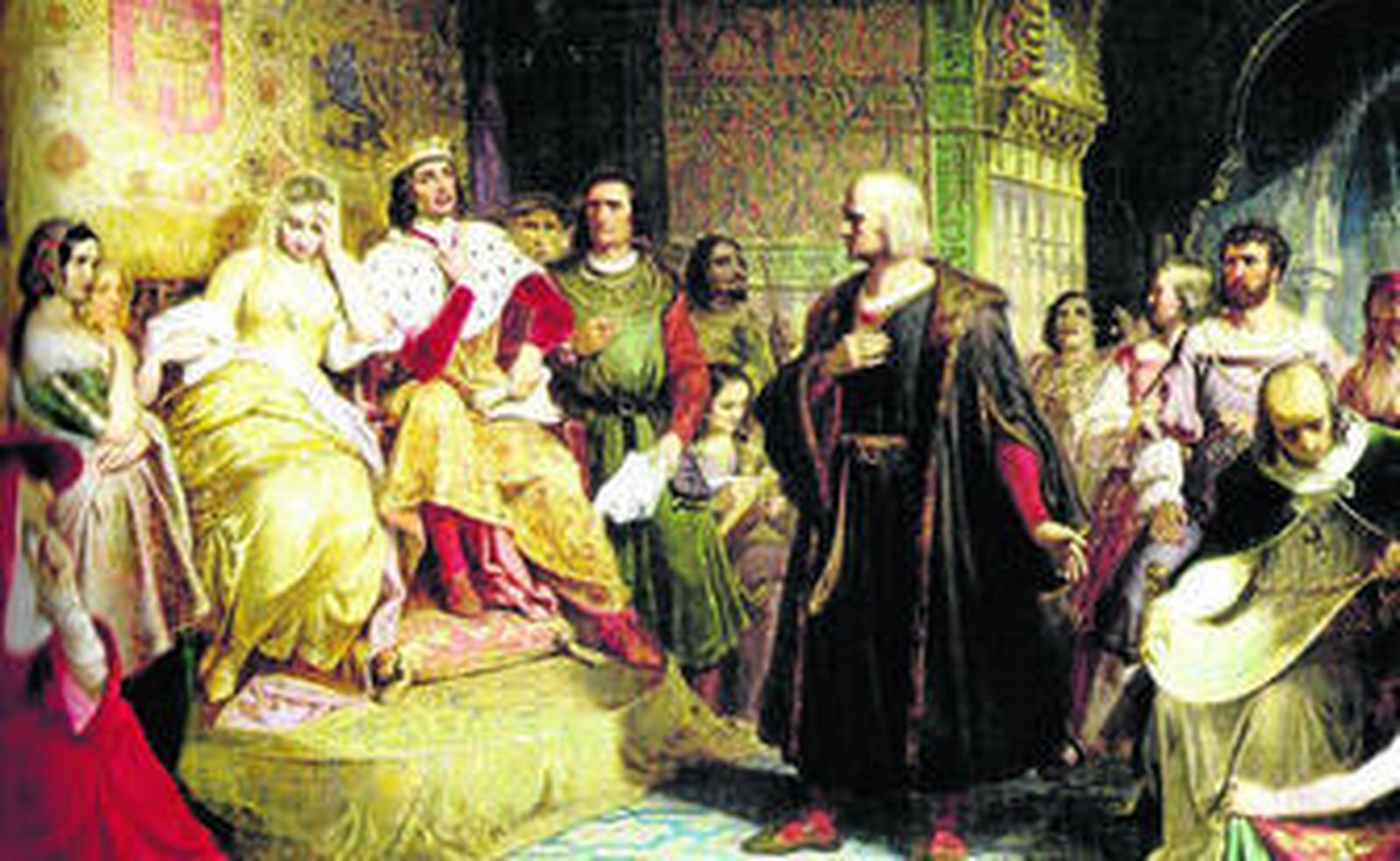 El descubridor fue abucheado en Granada a su vuelta de las Indias.