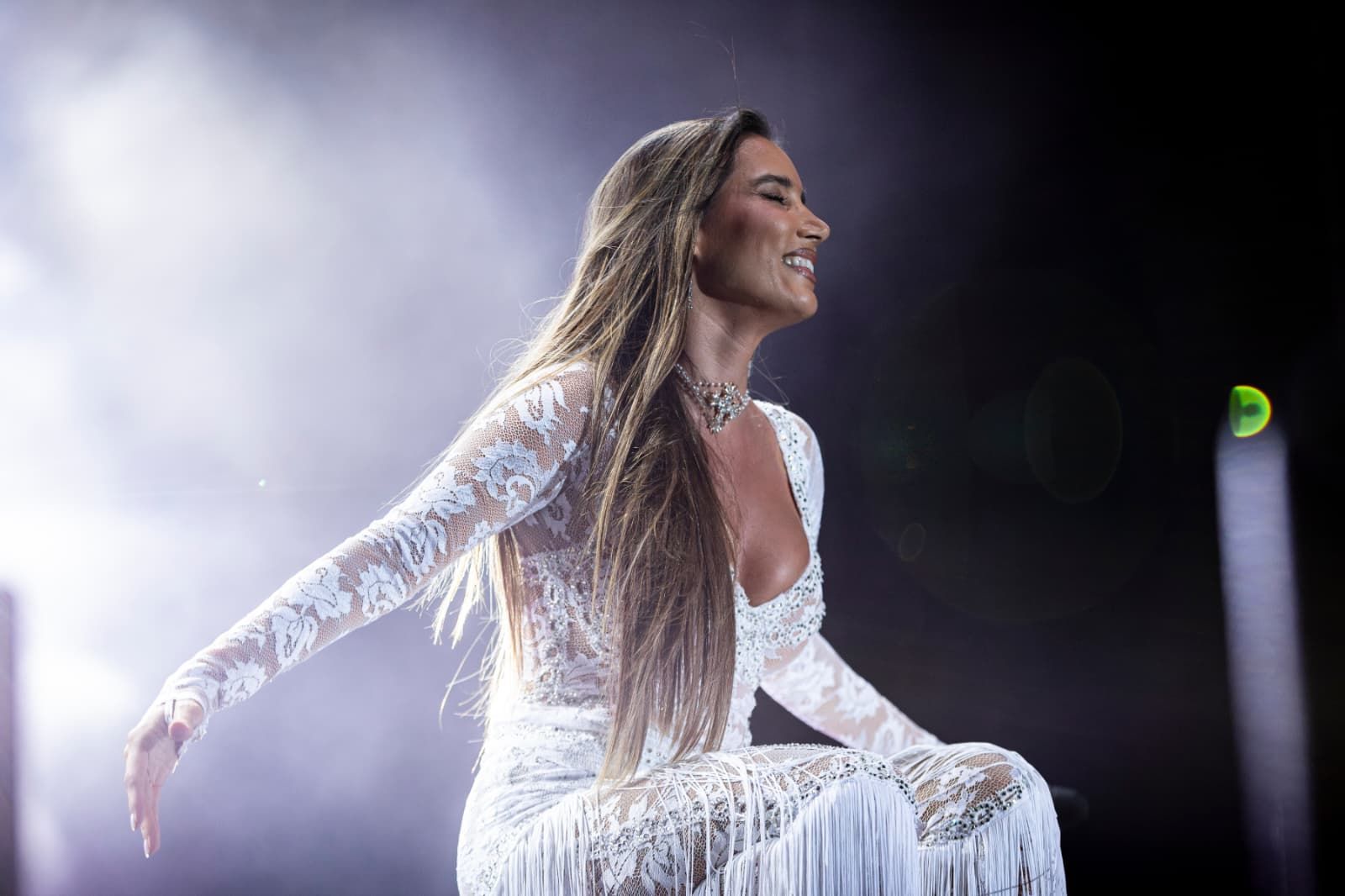 India Martínez, durante el concierto que ofreció en San Fernando