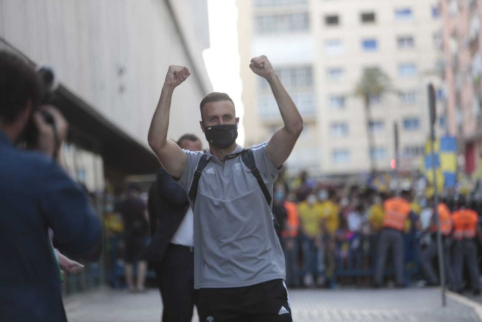 Las imágenes de la previa en los alrededores de Carranza