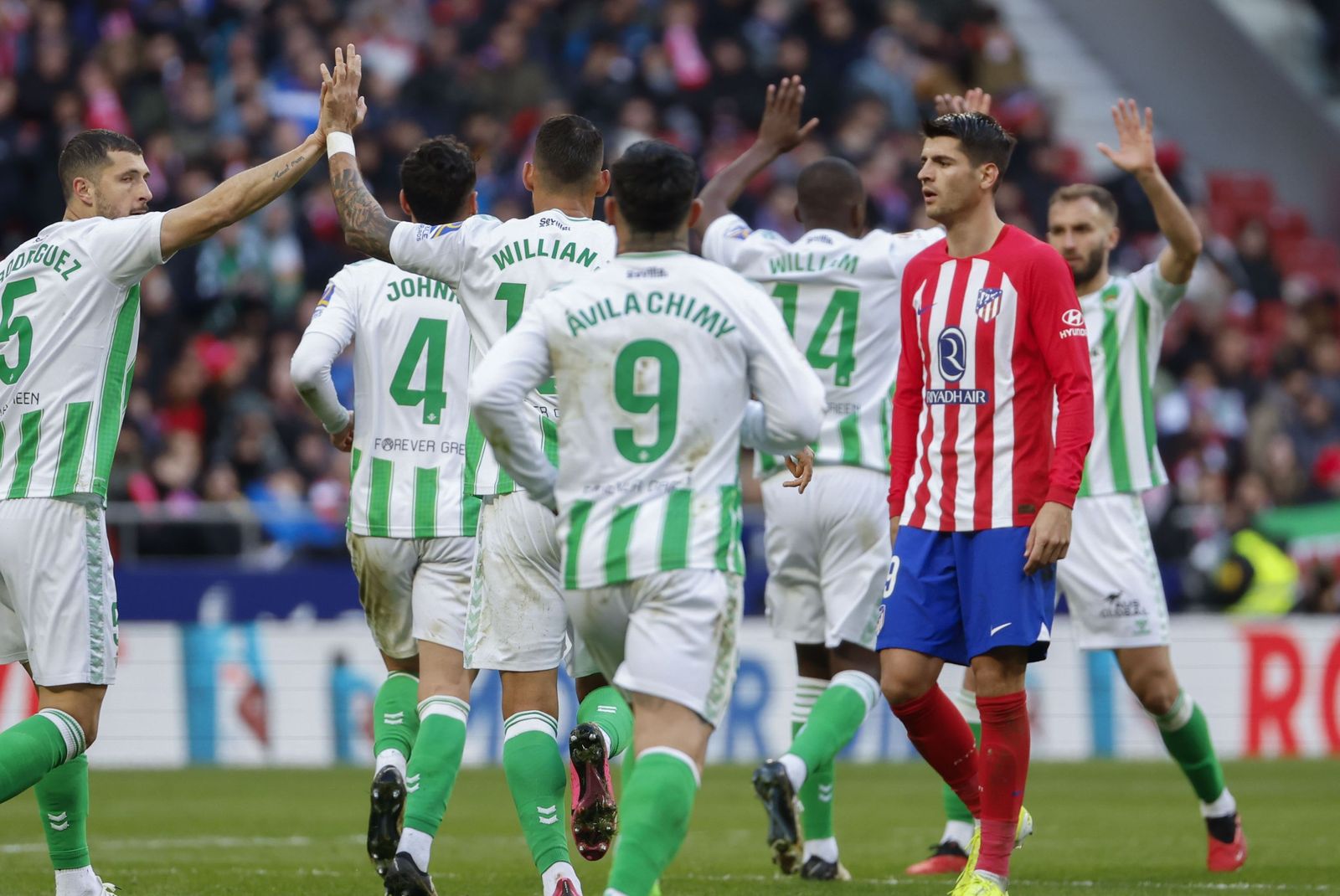 Las fotos del Atlético de Madrid - Betis