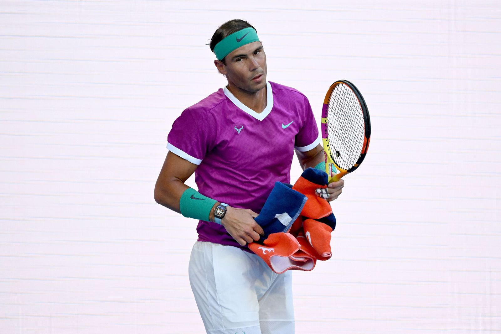 Las imágenes de la gran final entre Nadal y Medvedev (1)