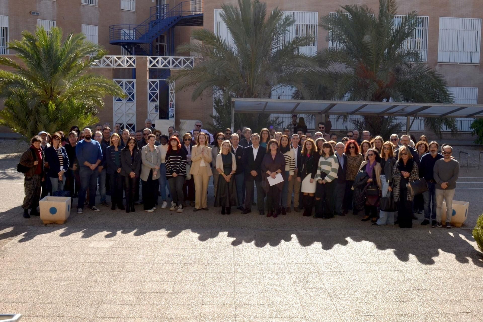 Acto en la Universidad de Almería para conmemorar el 25N