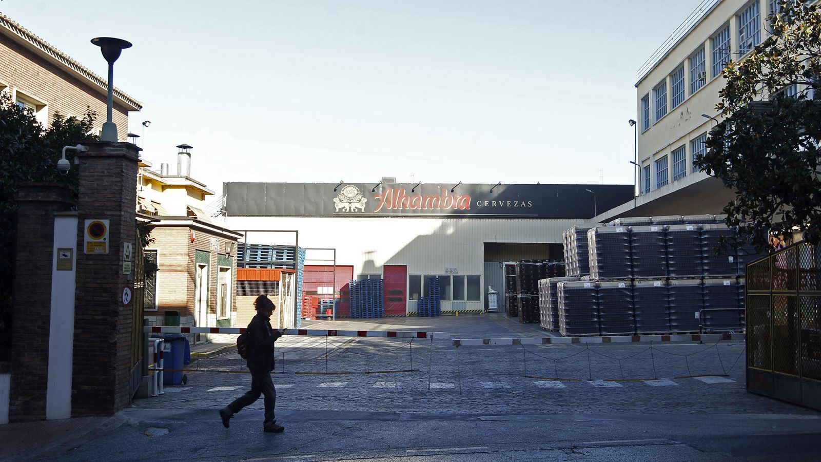 Imagen de la fábrica.