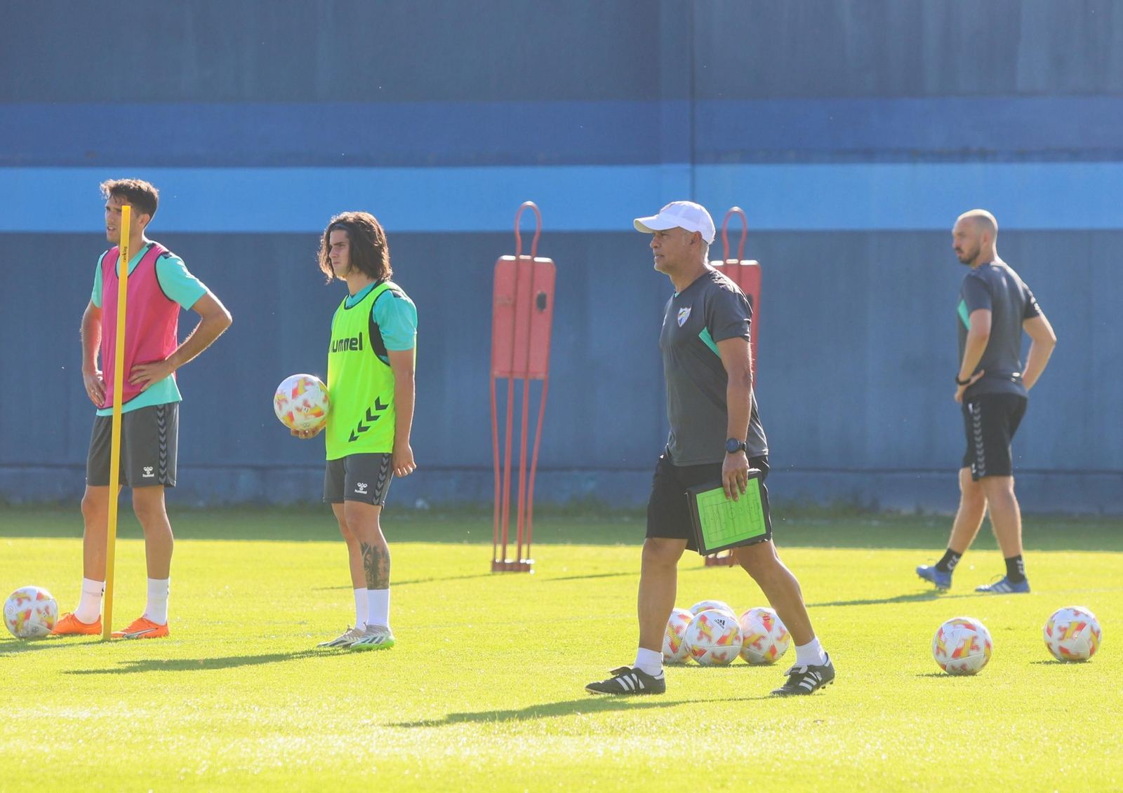 El paso de Sergio Pellicer por el Málaga CF, en fotos