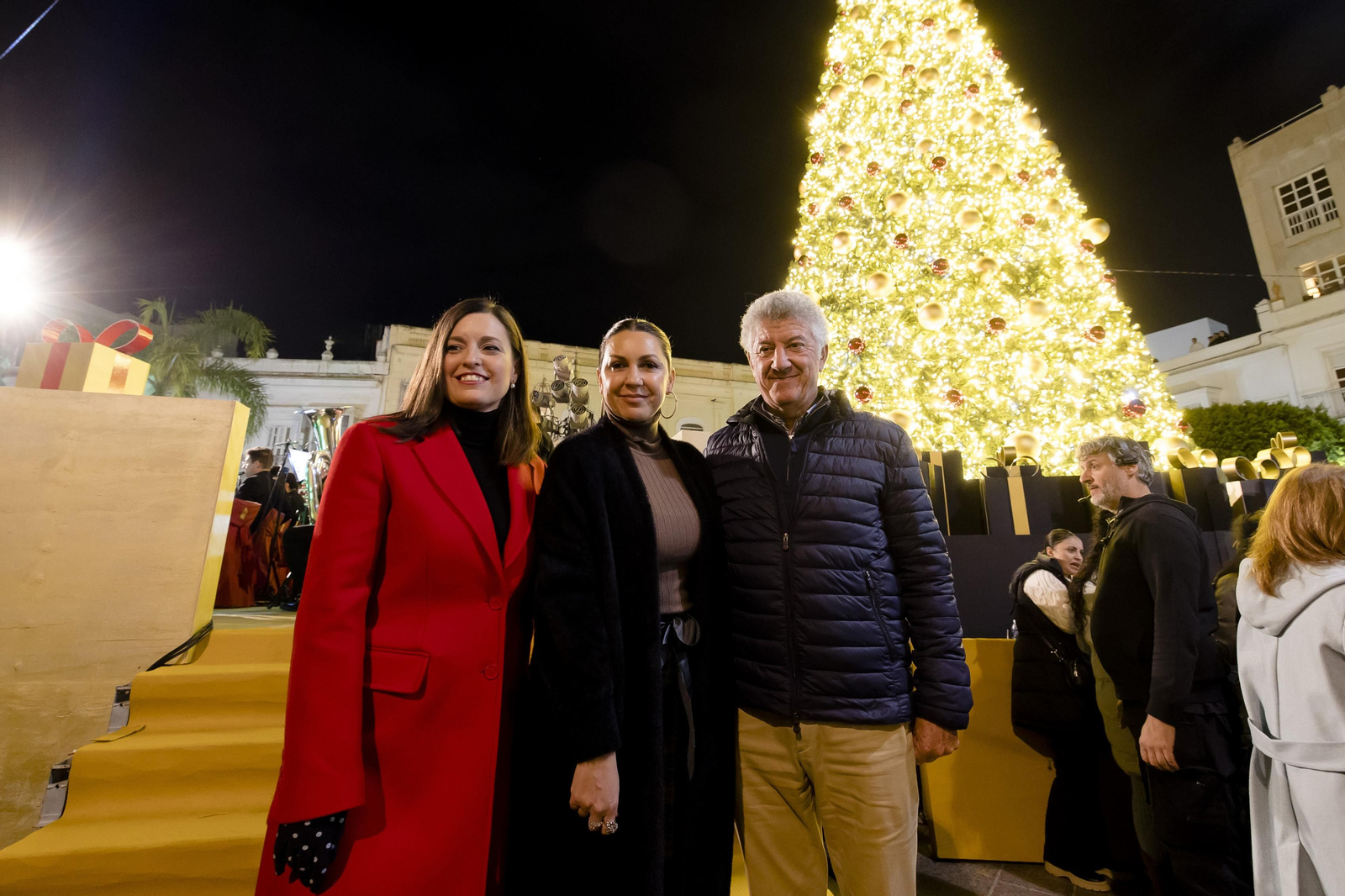 Las imágenes de la inauguración de la iluminación de navidad en San Fernando