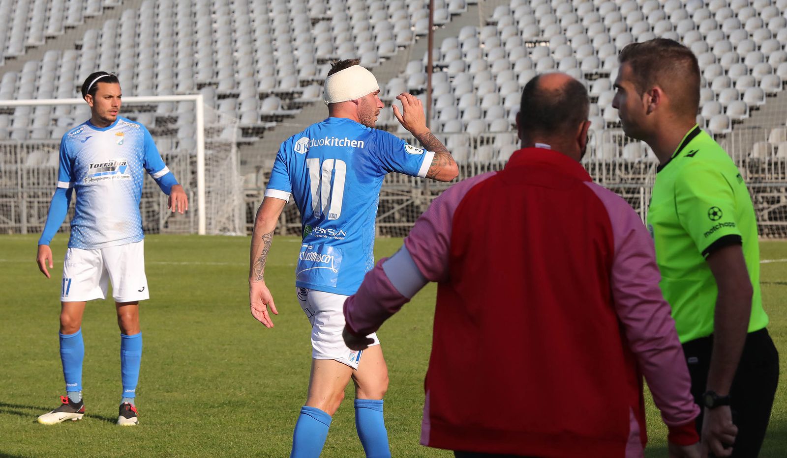 Imágenes del  Xerez CD - Balompédica Lebrijana (2-0)