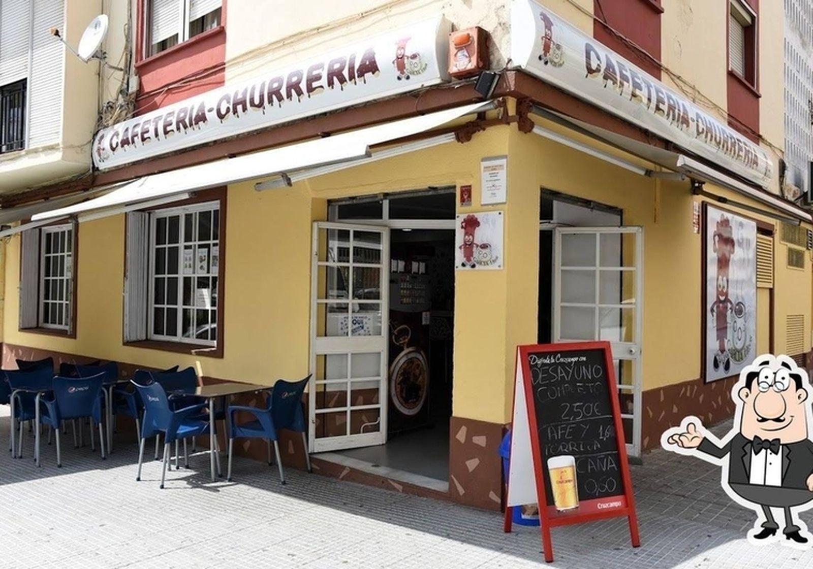 La churrería de Huelva en la que ocurrió el robo con agresión en Huelva.