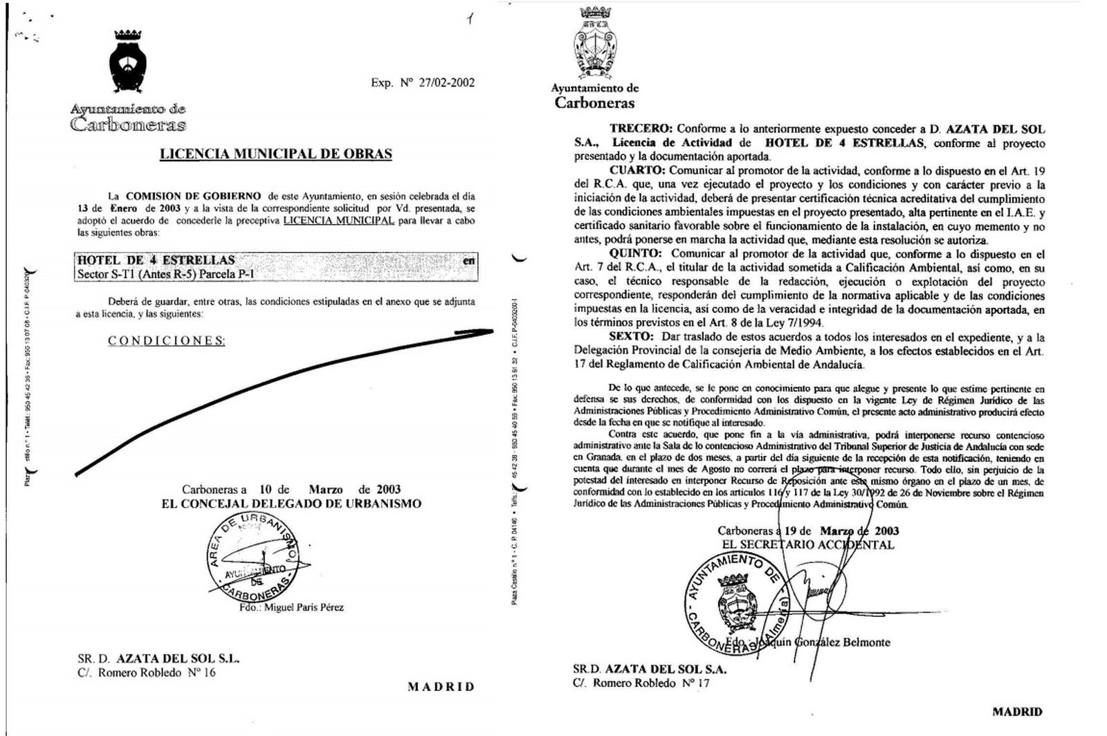 20 años de la paralización del Algarrobico: los documentos exclusivos de un fracaso institucional