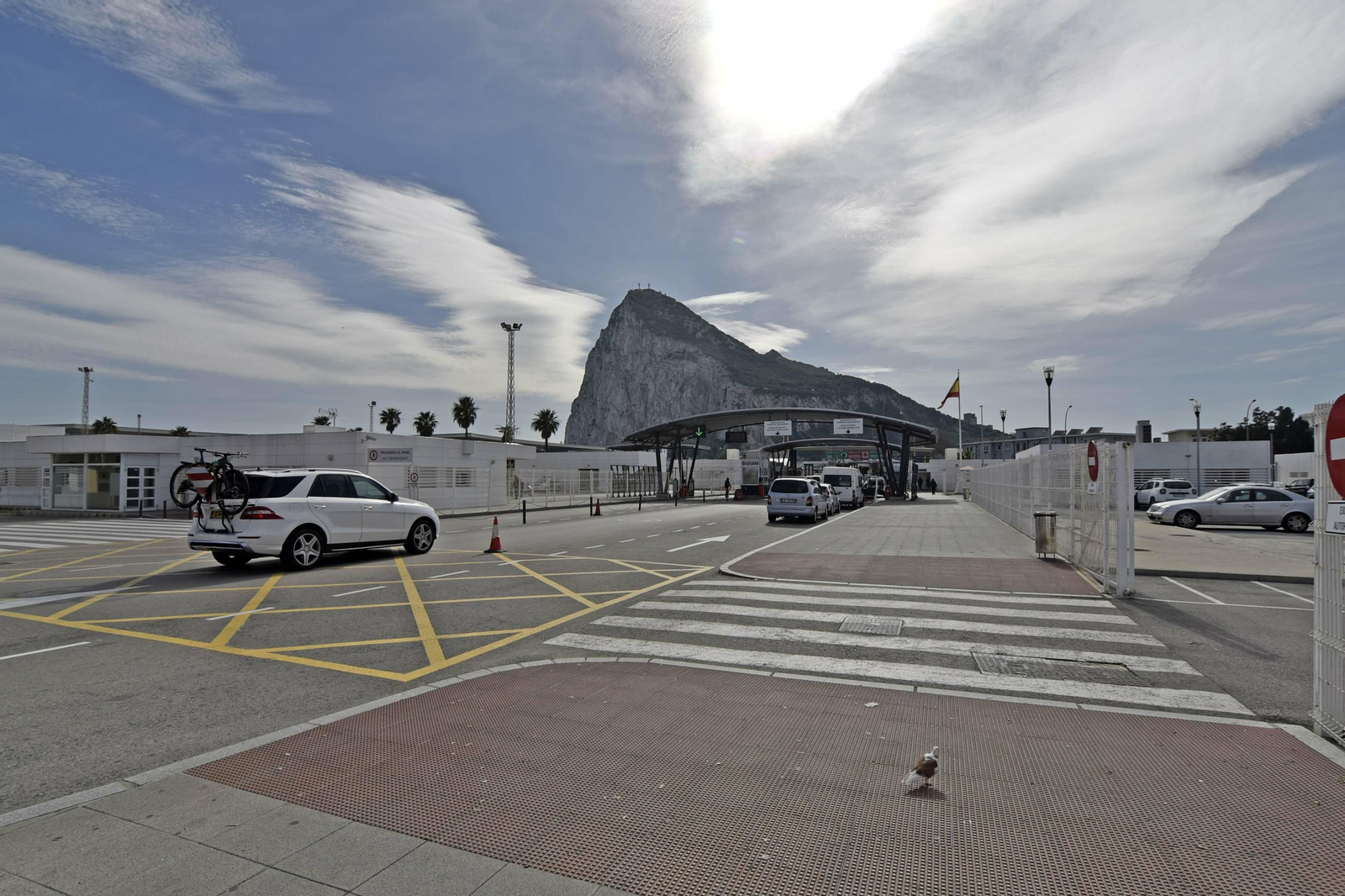 Frontera entre España y Gibraltar