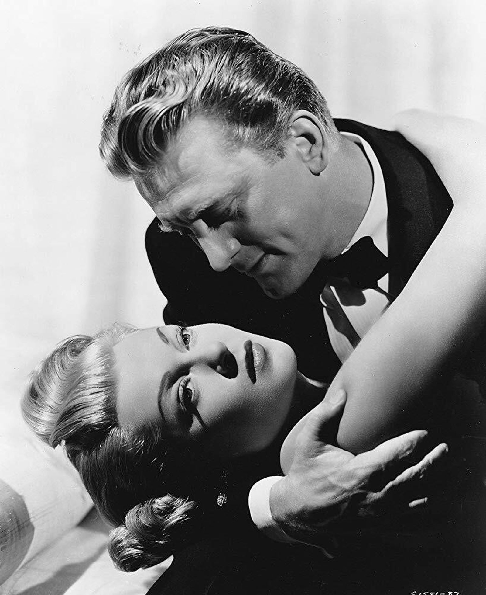 Con Lana Turner en 'Cautivos del mal' (1952).