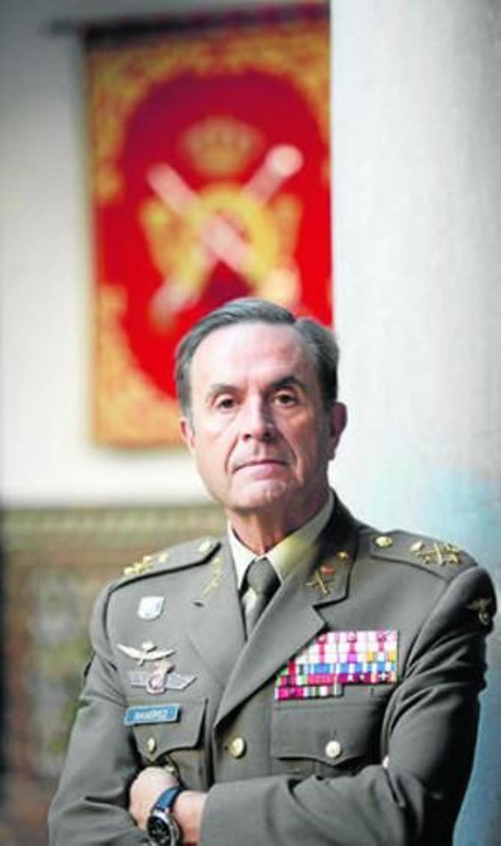 Alfredo Ramírez, en la sede del Madoc, en la antigua Capitanía General.