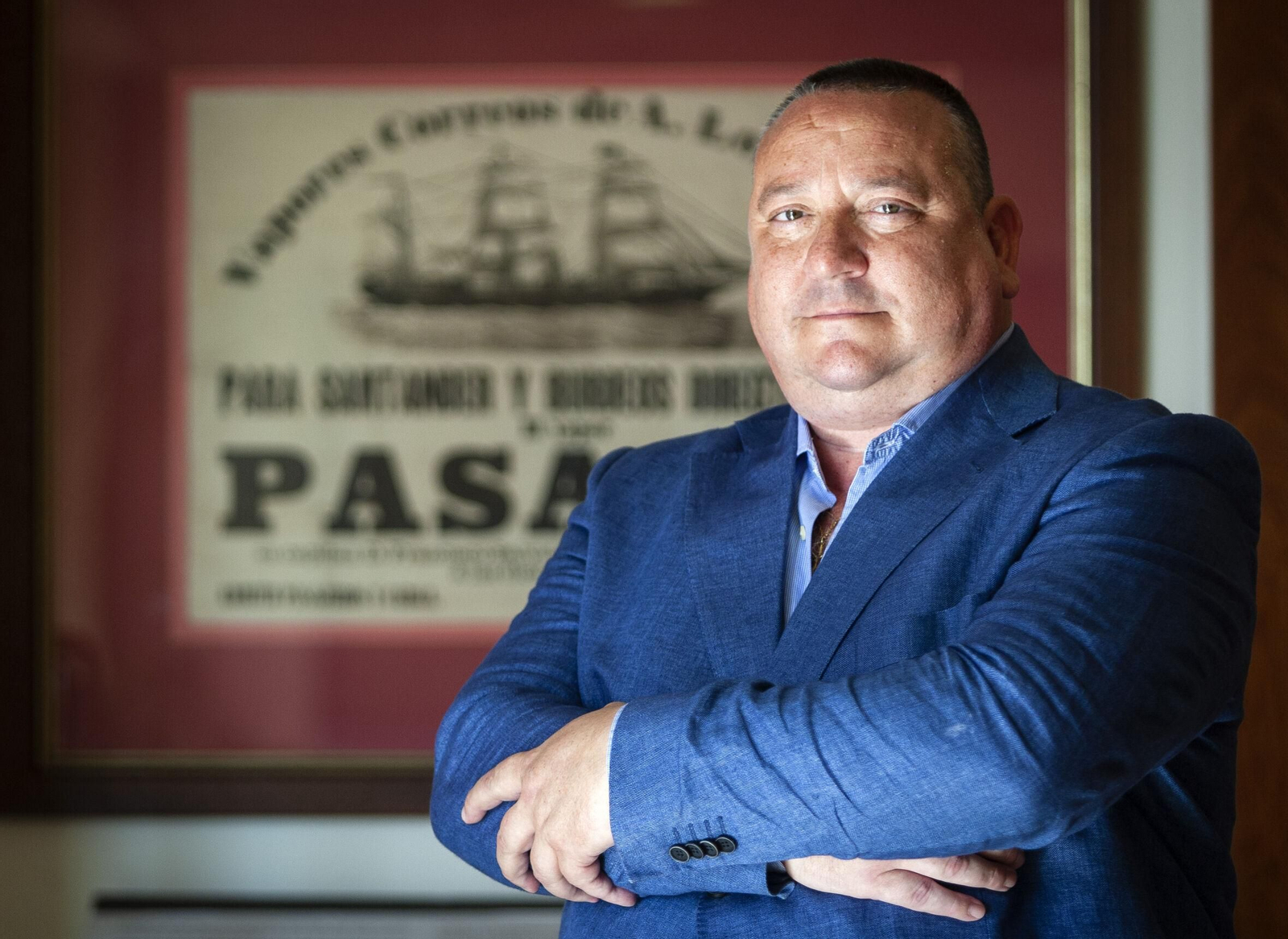 José Manuel Fedriani posa en la sede de Diario de Cádiz.