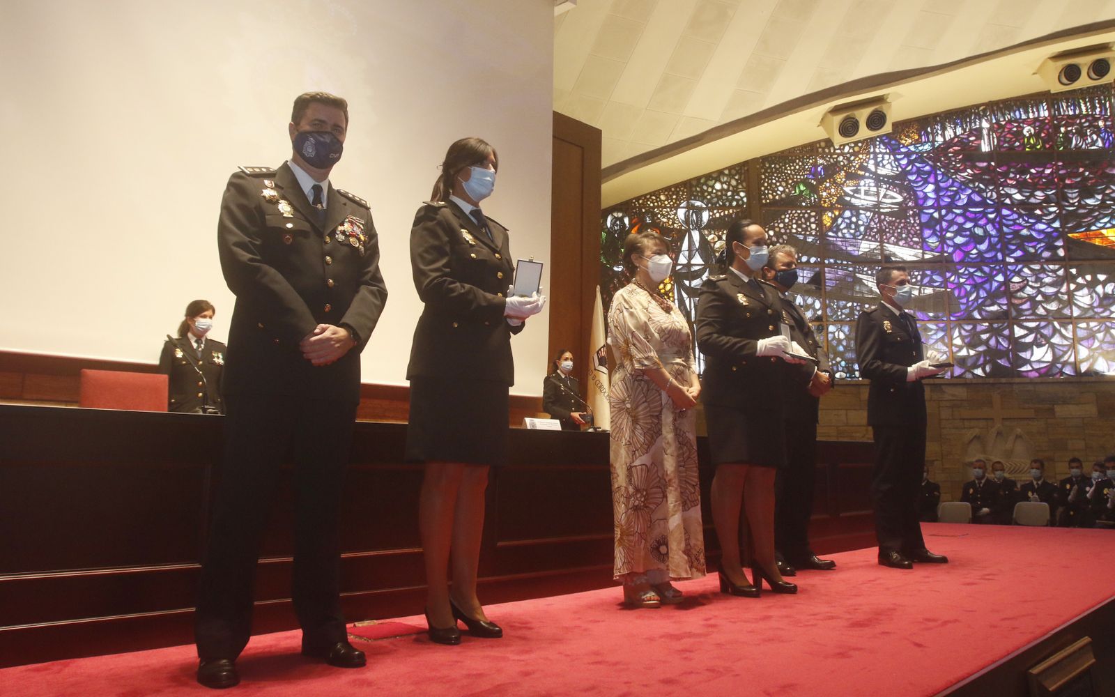 Celebración del Día de la Policía Nacional, en imágenes.