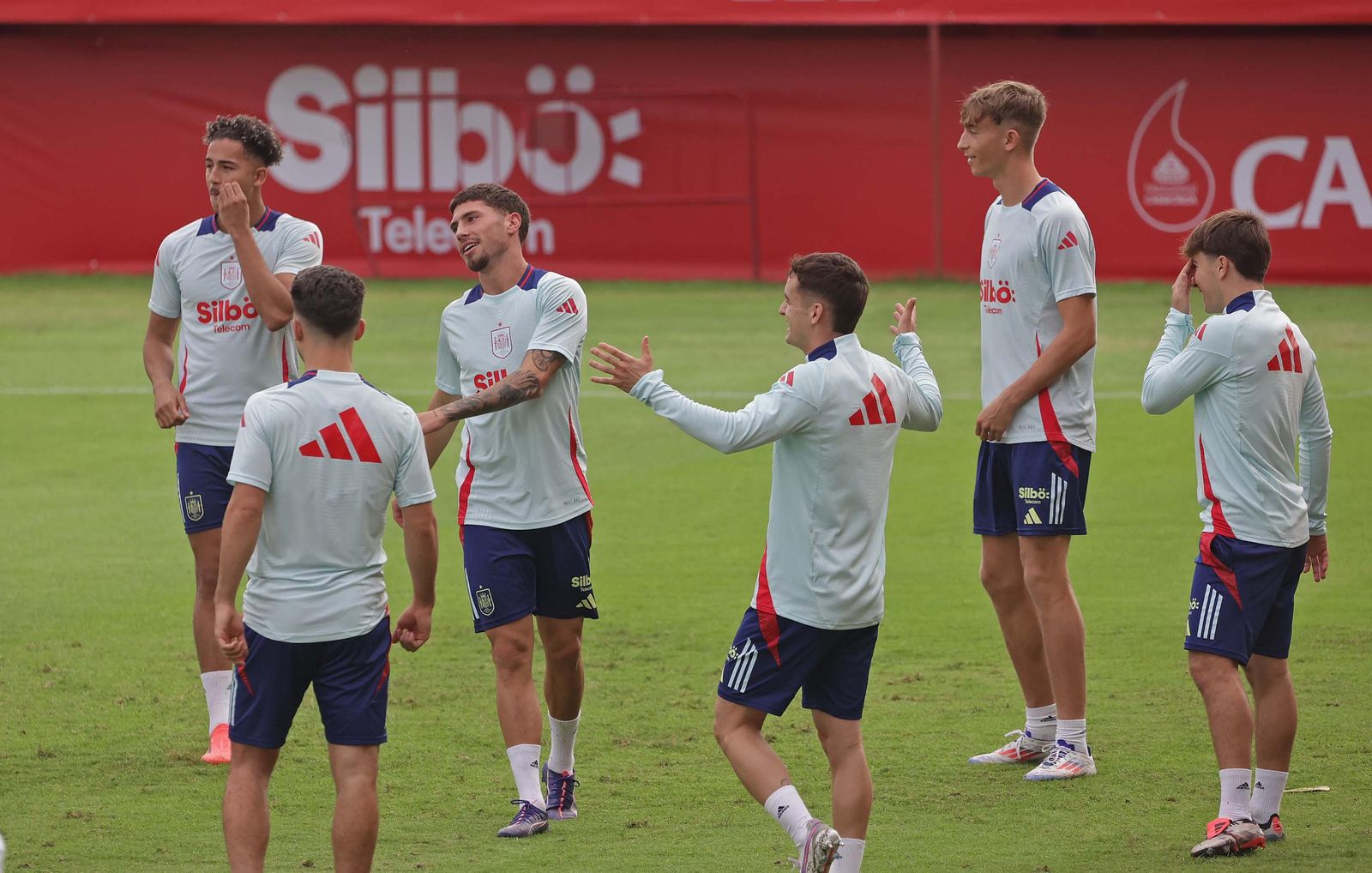 Fotos del entrenamiento de la selección española sub-21 en Algeciras