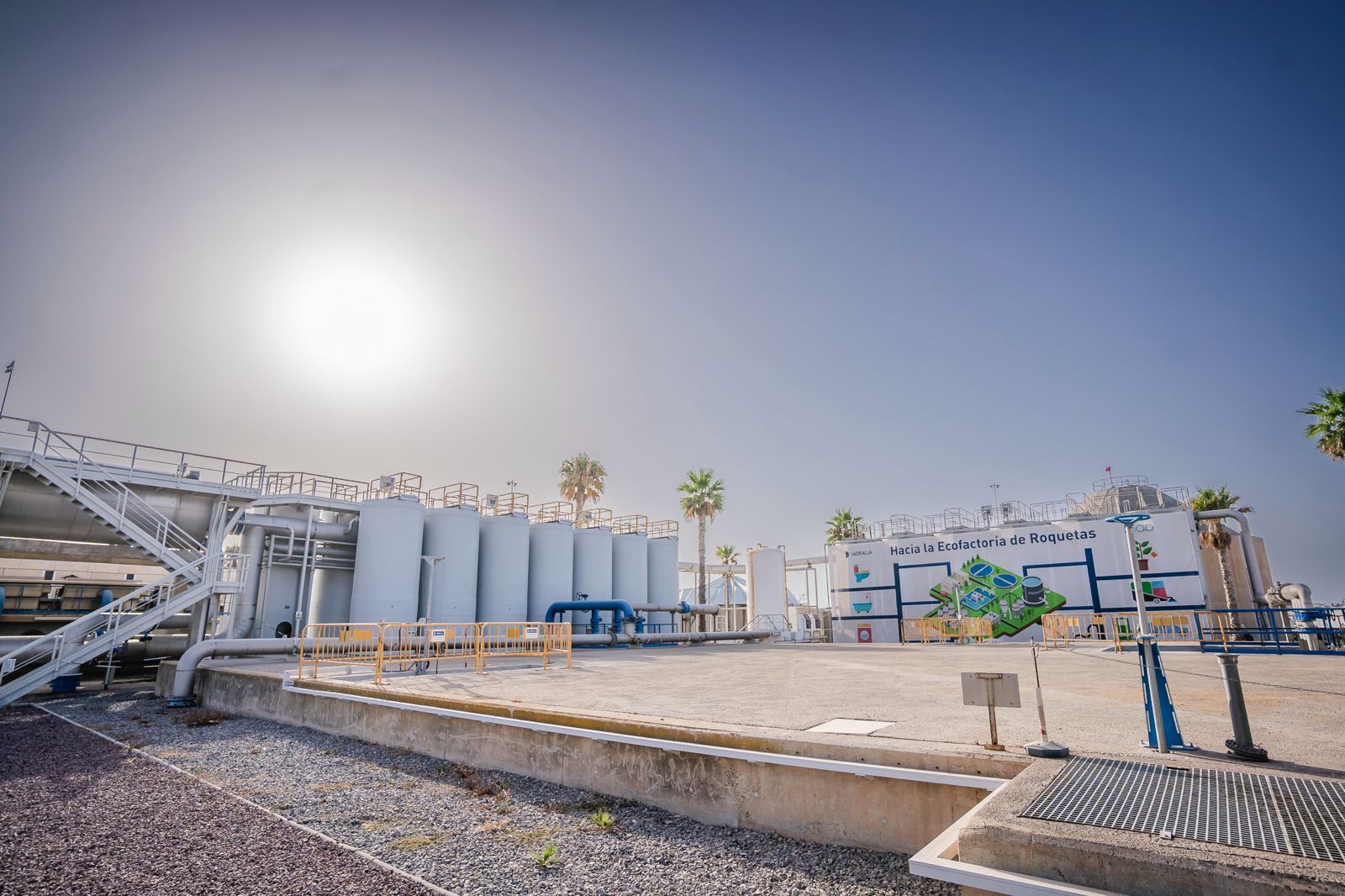 La EDAR de Roquetas marca un hito histórico a nivel continental.