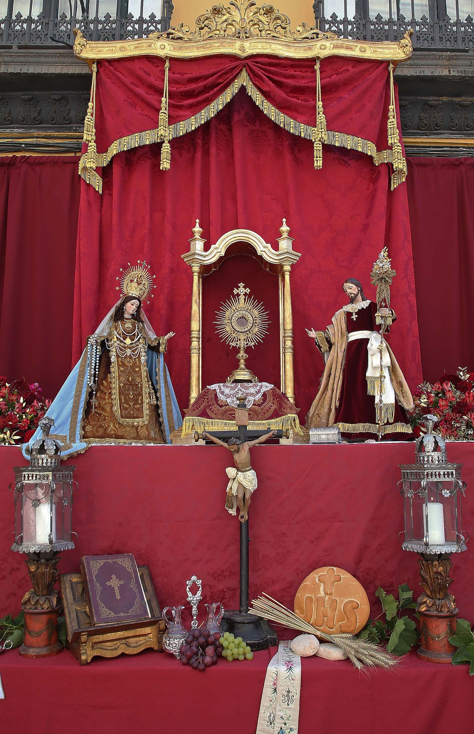 Las imágenes de la  celebración del Corpus Christi en Algeciras