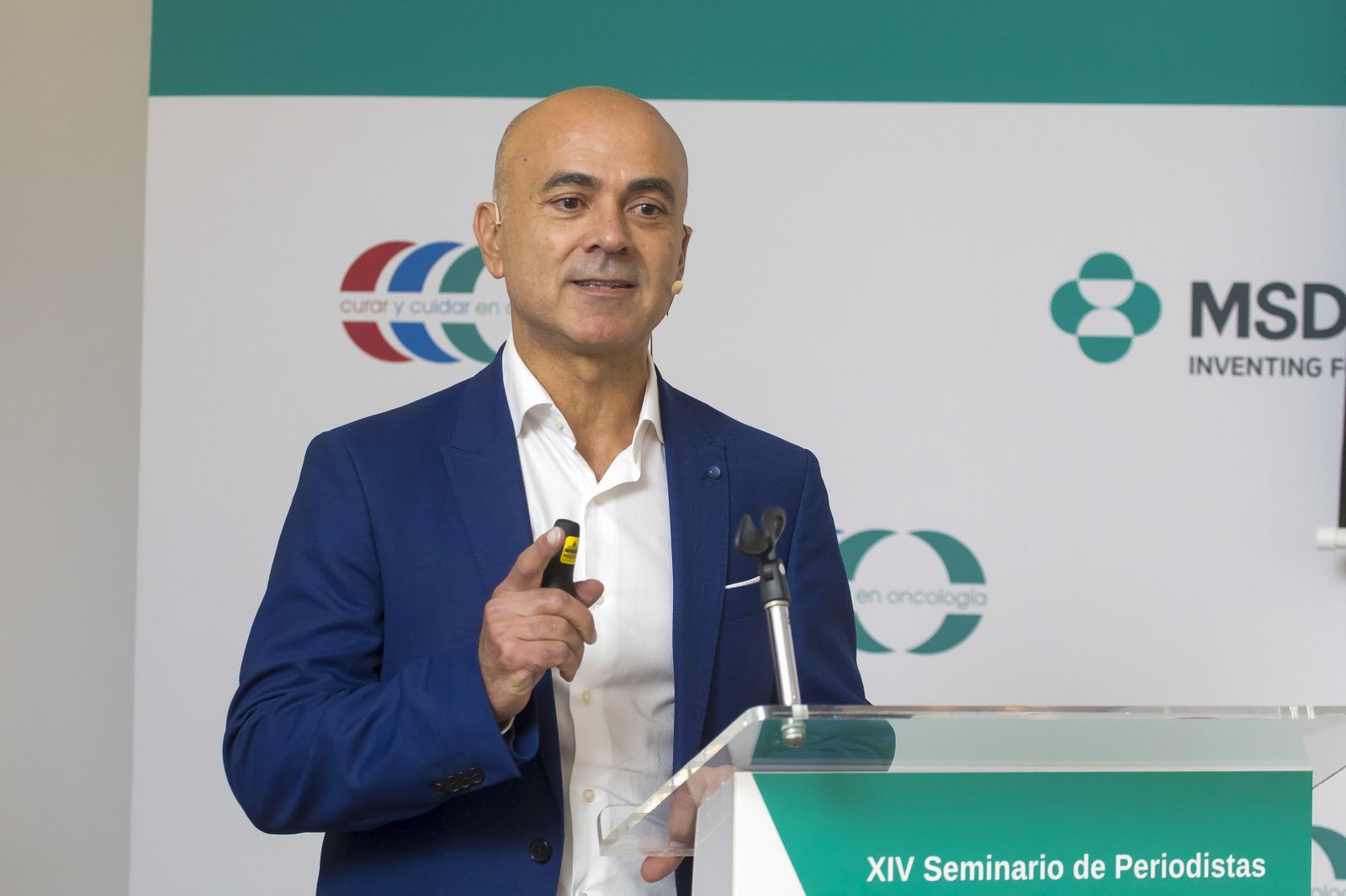 El oncólogo del hospital universitario politécnico La Fe en Valencia Óscar Juan Vidal.