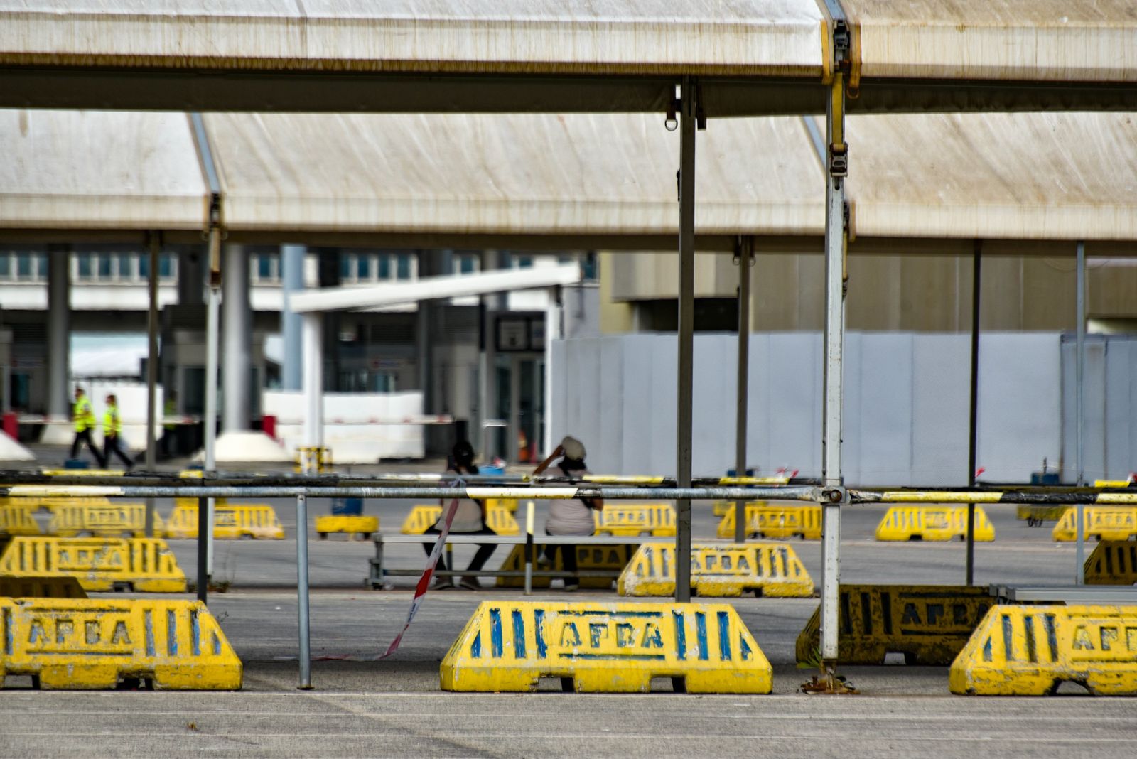 Instalaciones del Puerto de Algeciras preparadas para la Operación Paso del Estrecho, el año pasado.