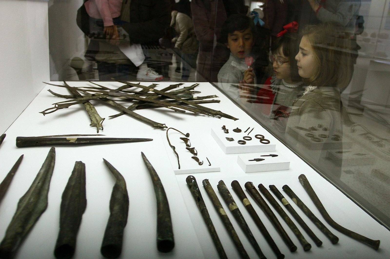 Armas encontradas en la ría de Huelva