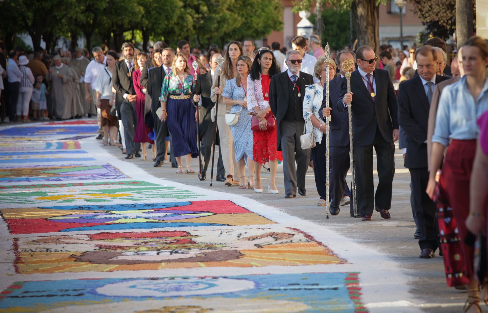 Imágenes de la procesión del Corpus en Jerez