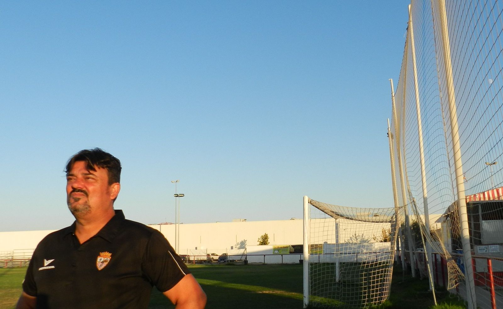 Pery, en las instalaciones del Marcos Monge.