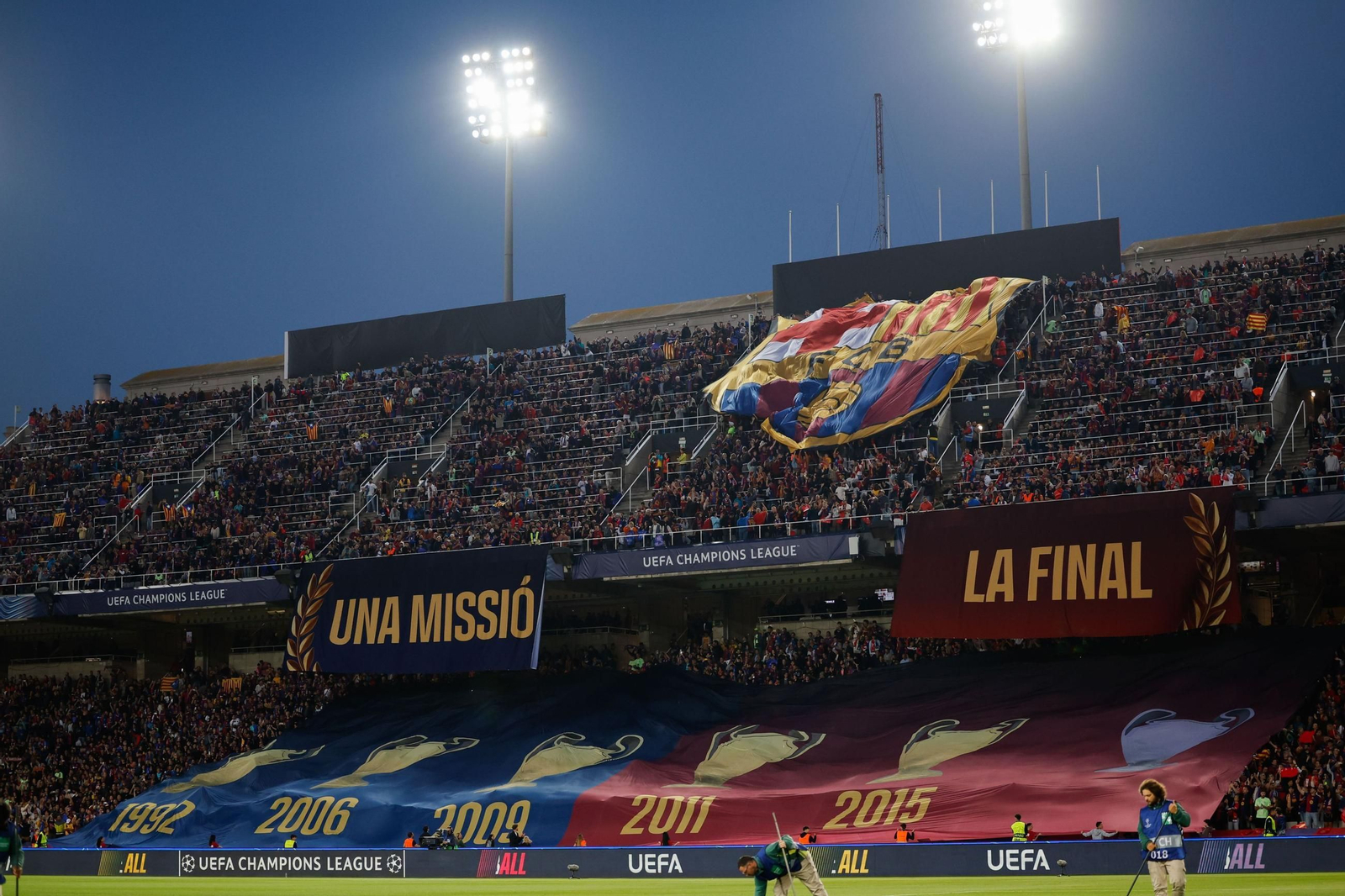 Las mejores fotos del Barcelona - Inter