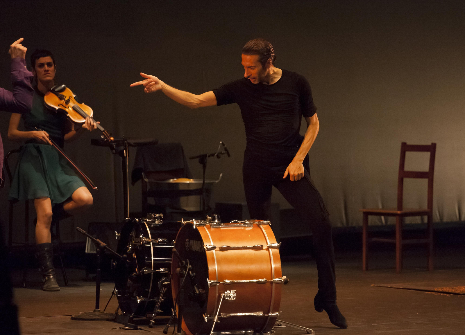 El bailaor sevillano Israel Galván lleva a Pamplona 'Fla.co.men', uno de sus espectáculos más aclamados