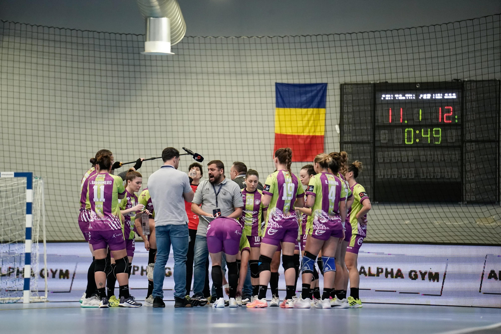 Las fotos  partido El CSM Targu Jiu - Costa del Sol Málaga, en fotos