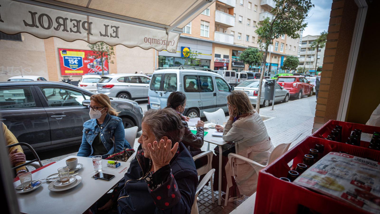 El bar El Perol de la Tata, en la calle Doctor Gómez Plana.