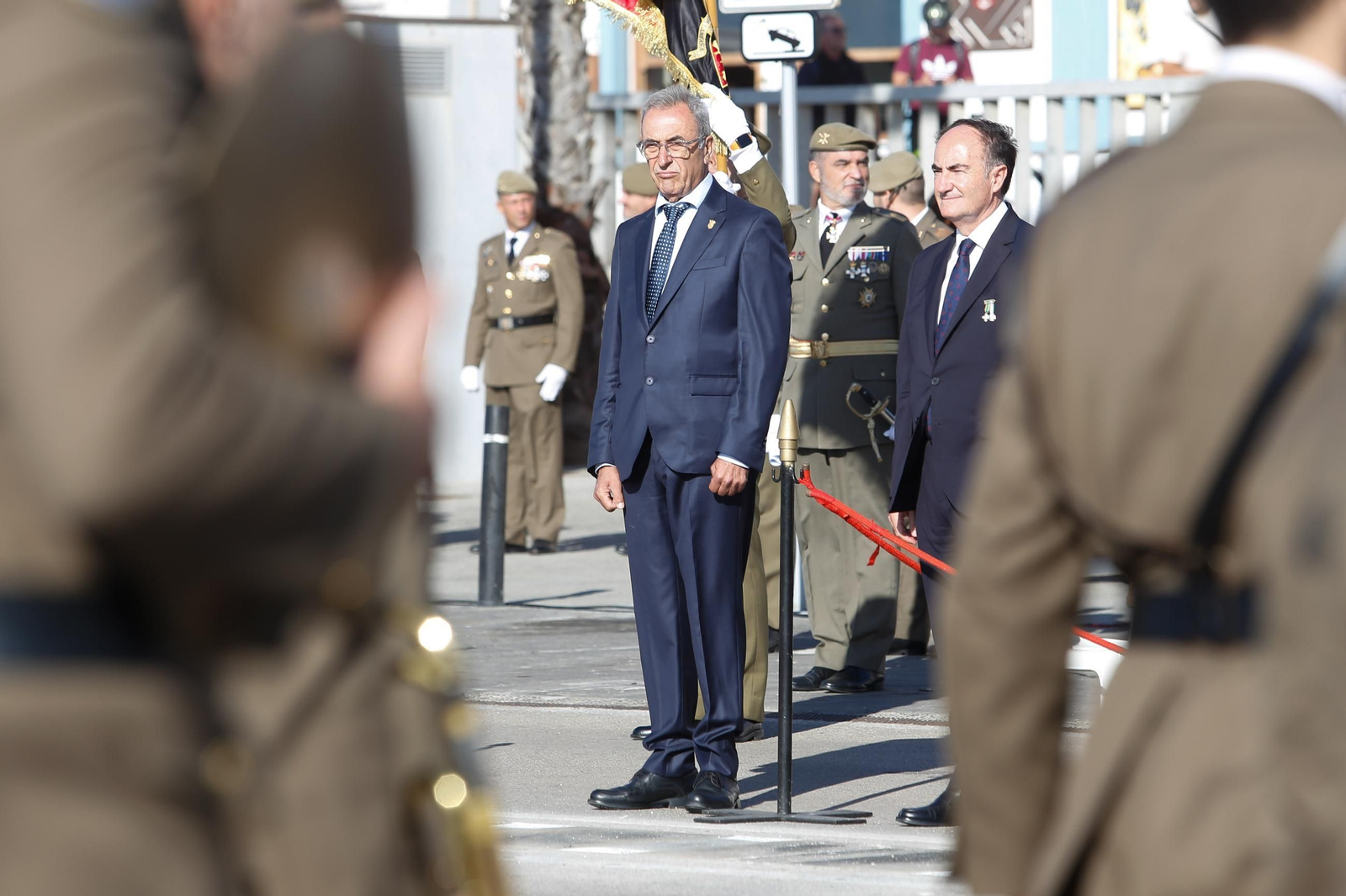 Las fotos de la jura de bandera civil en Tarifa