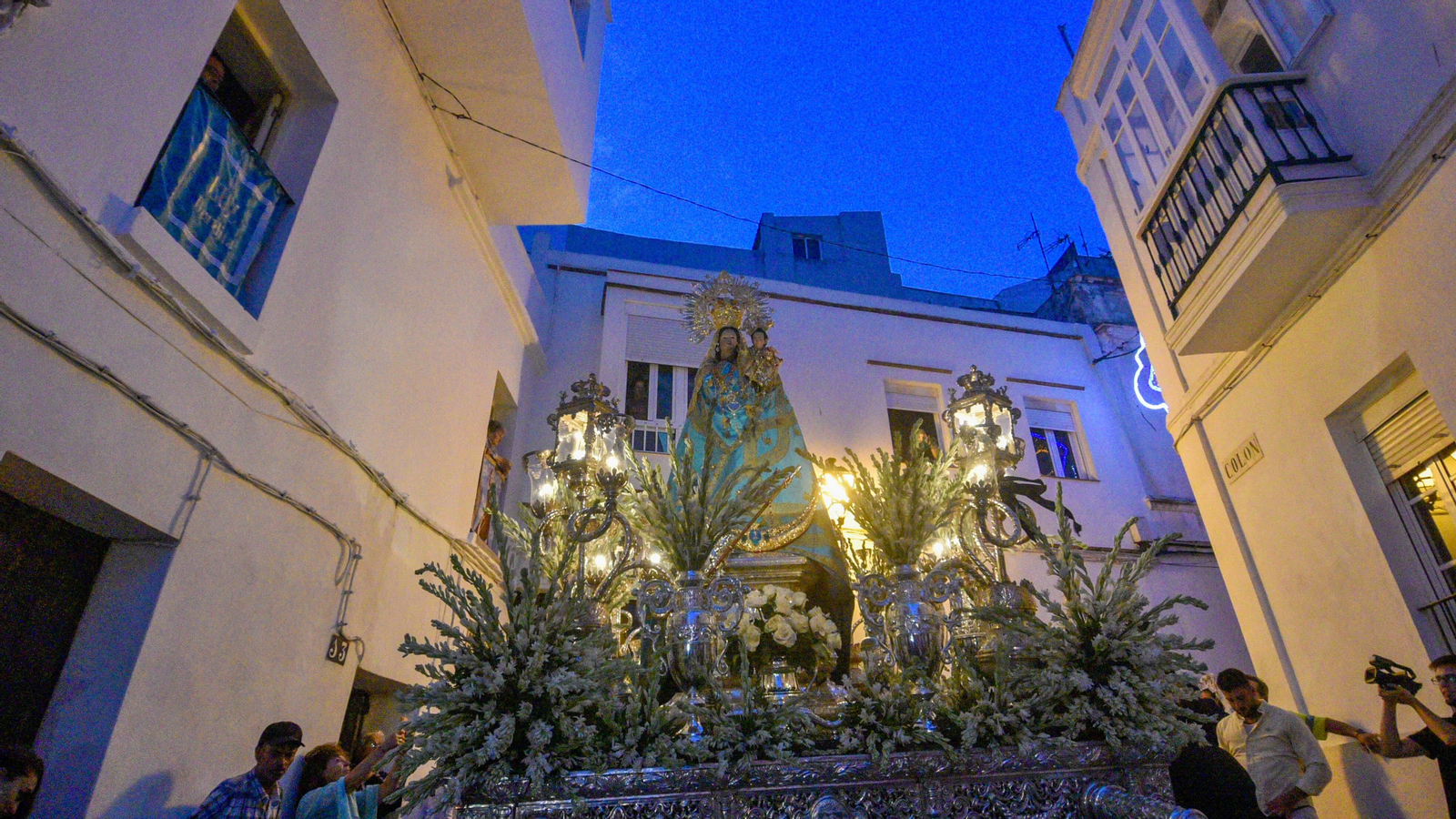 Las fotos de la procesión de La Virgen de la luz en Tarifa