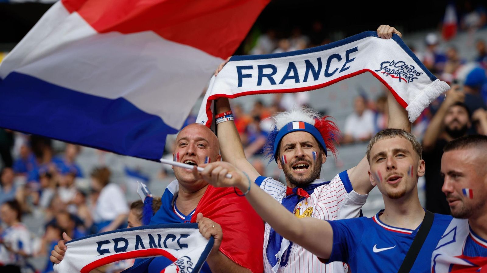 Las mejores imágenes del España - Francia