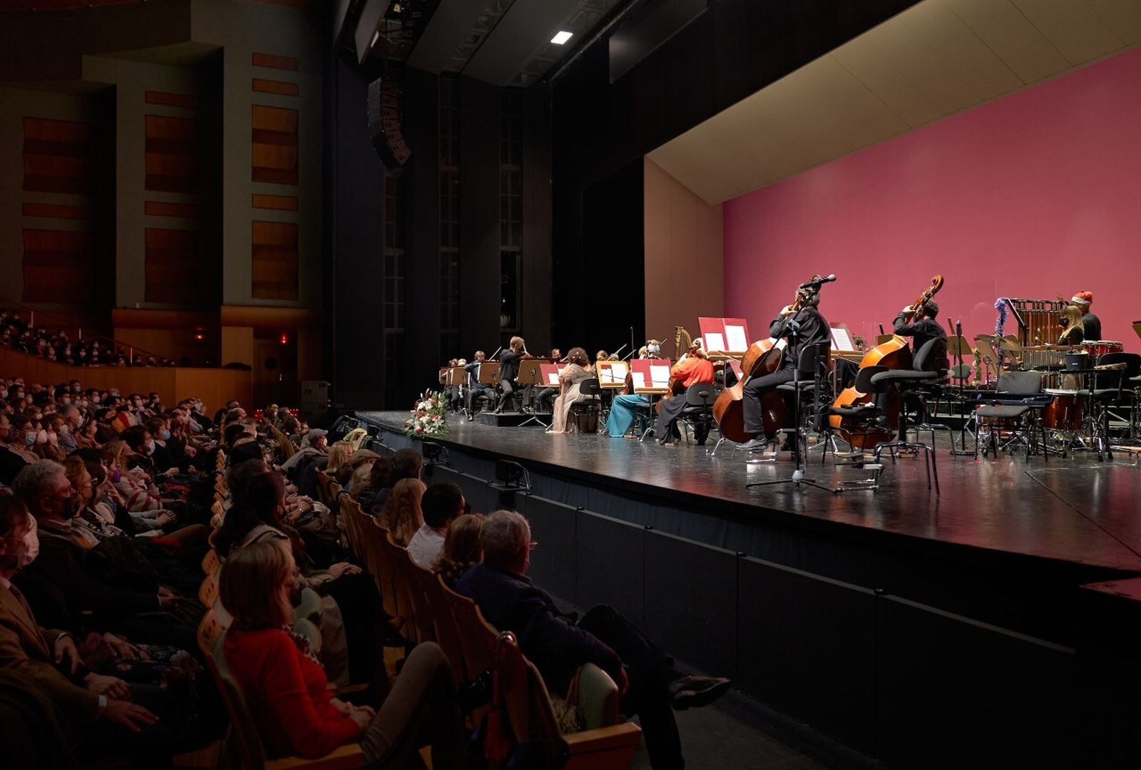 La Sinfónica durante una actuación.