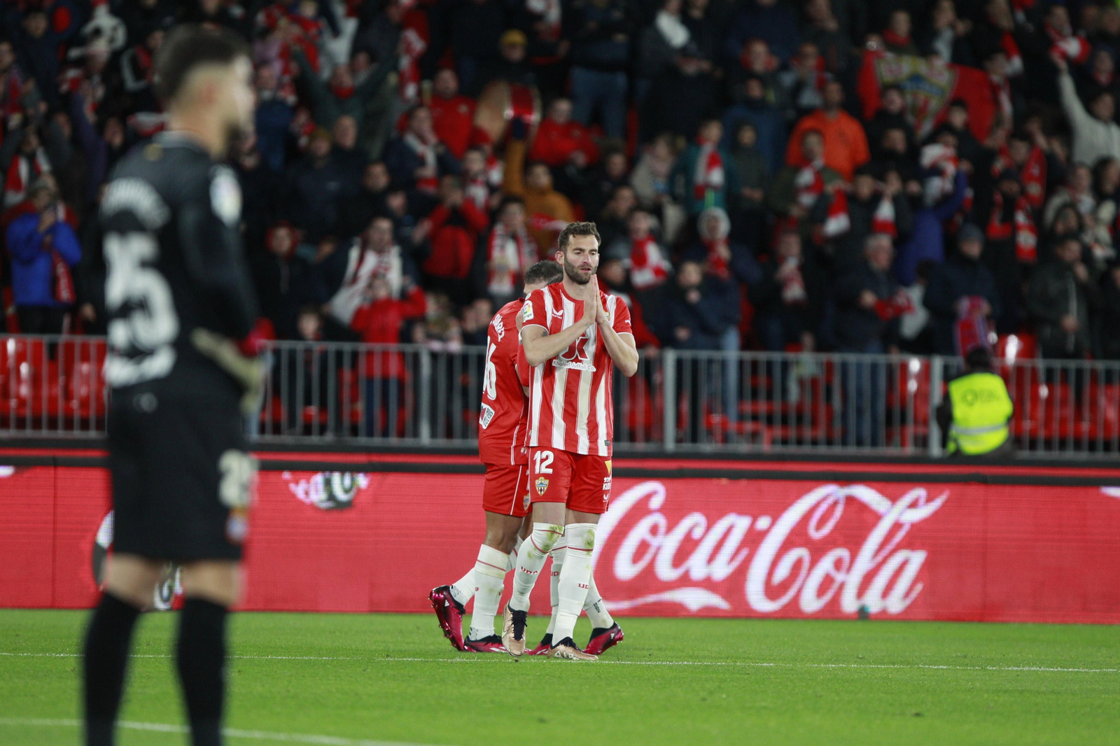 Imágenes del partido U.D. Almería-R.C.D. Espanyol