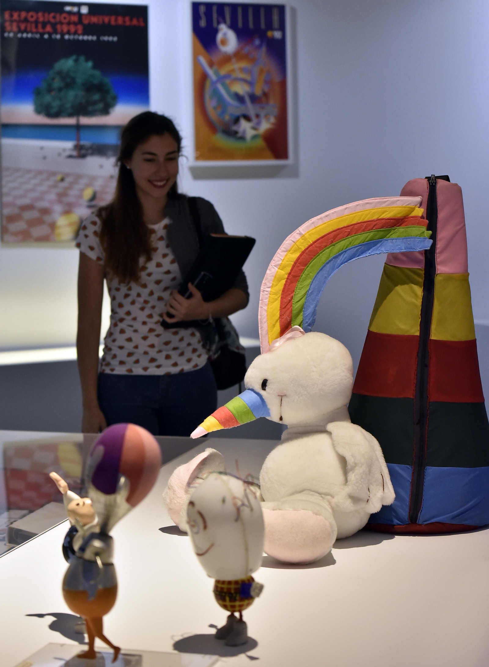 Las imágenes de la inauguración de la muestra de la Expo 92