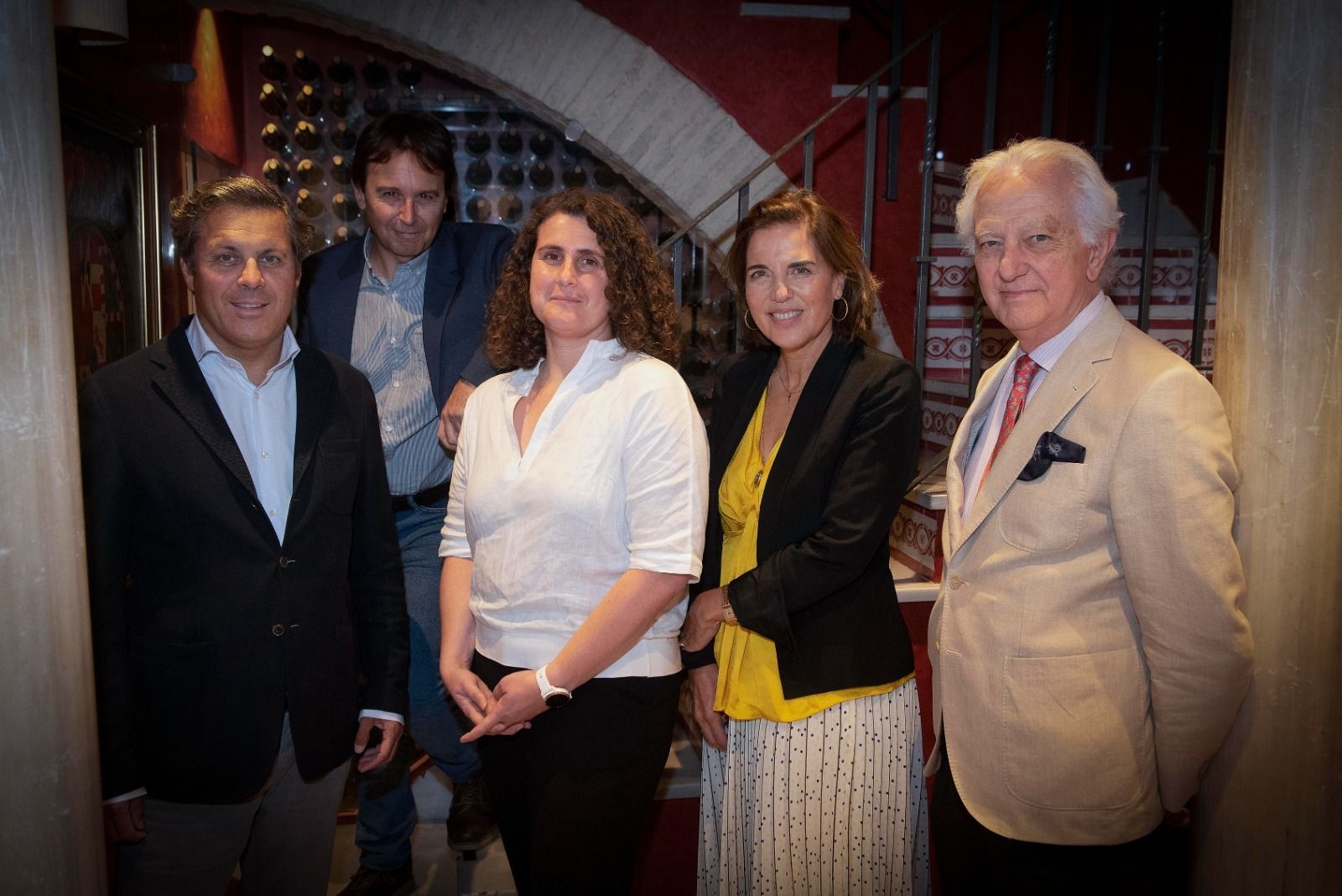 José Rodríguez Cánovas, Ramiro Navarro, Beatriz García, Victoria Herrera y Carlos Infantes.