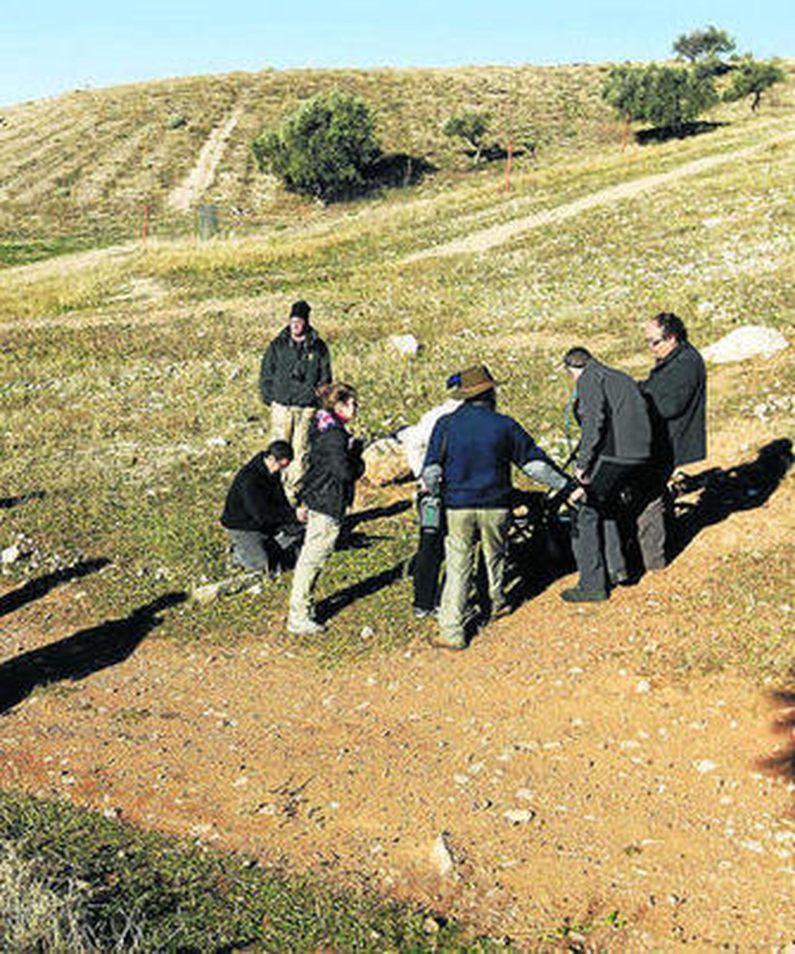 Los trabajos se centrarán a cinco o seis metros de la anterior excavación.