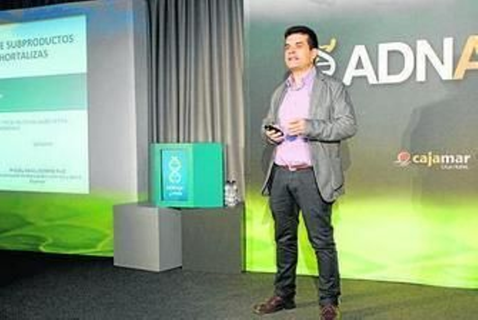 Miguel Ángel Domene, del área de Alimentación de Las Palmerillas.